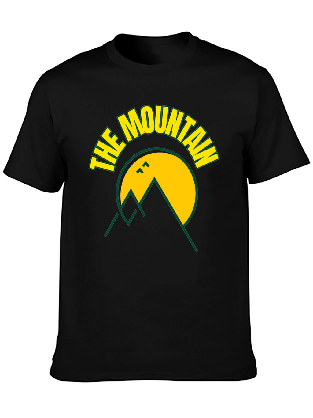 The Mountain Graphic Tee - Black