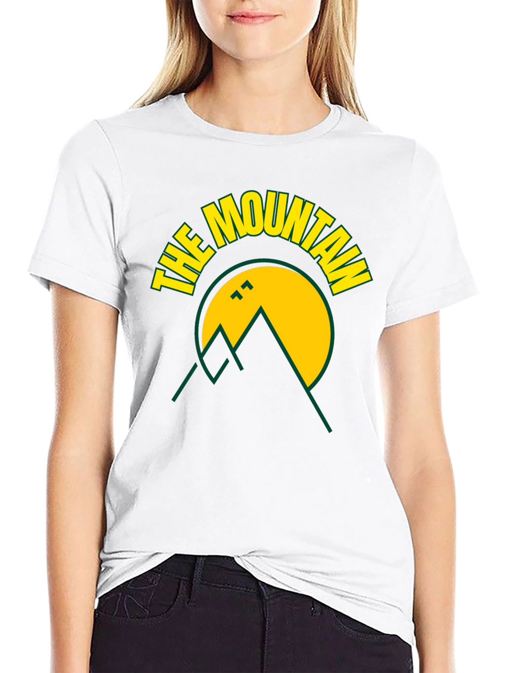 The Mountain Graphic Tee - Black