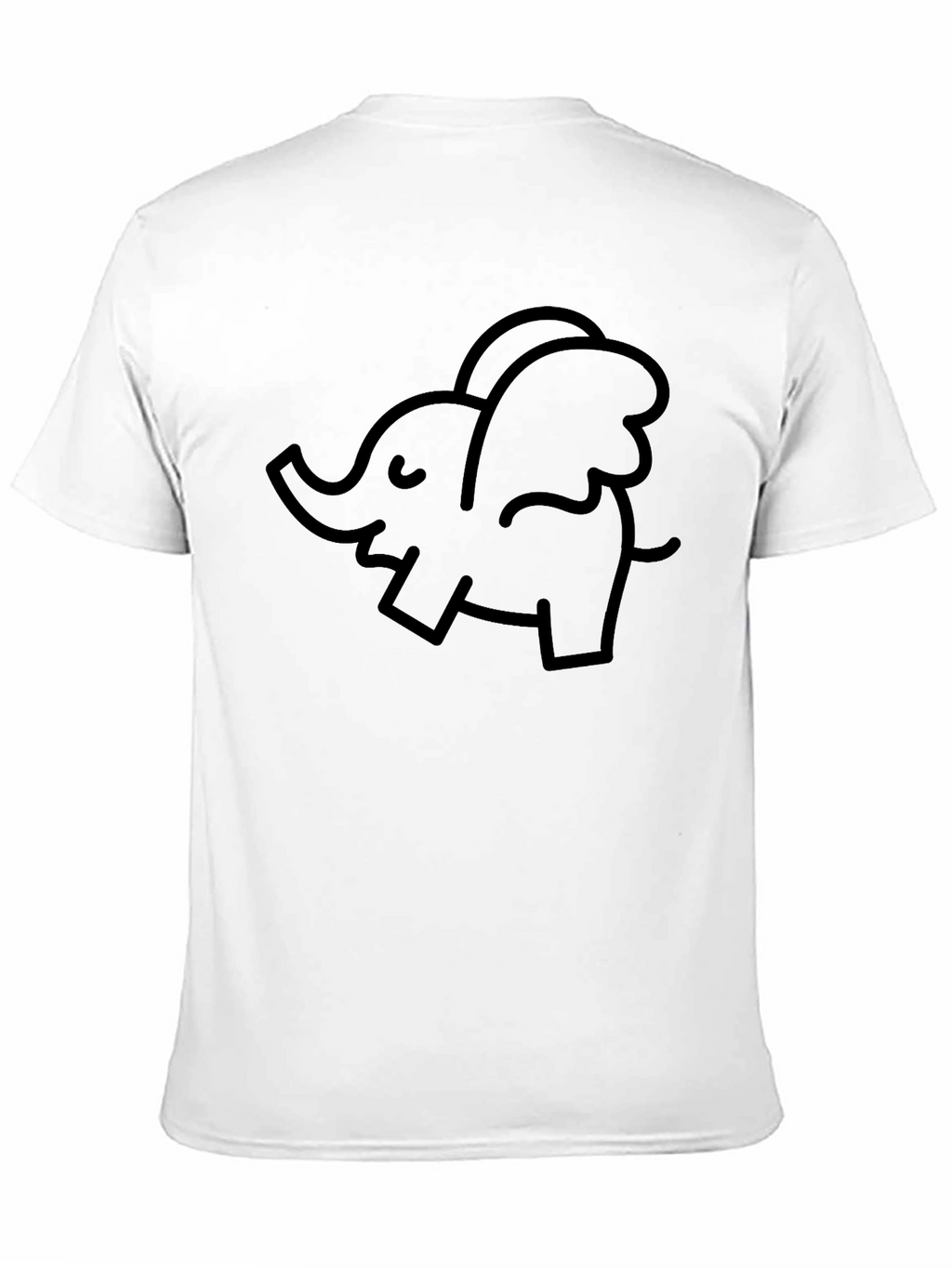 Elephant With Wings Graphic Tee - Unisex
