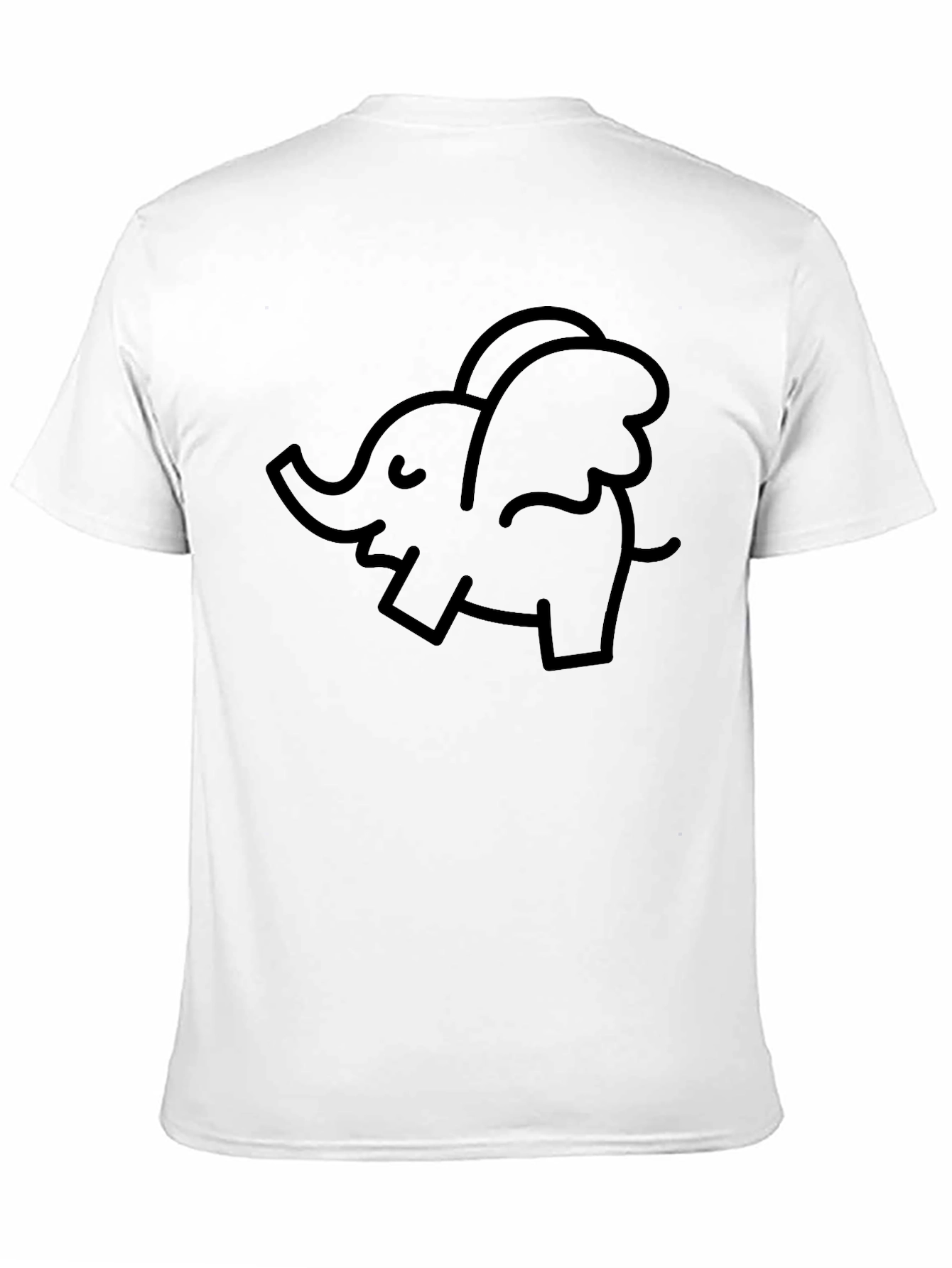 Elephant With Wings Graphic Tee - Unisex