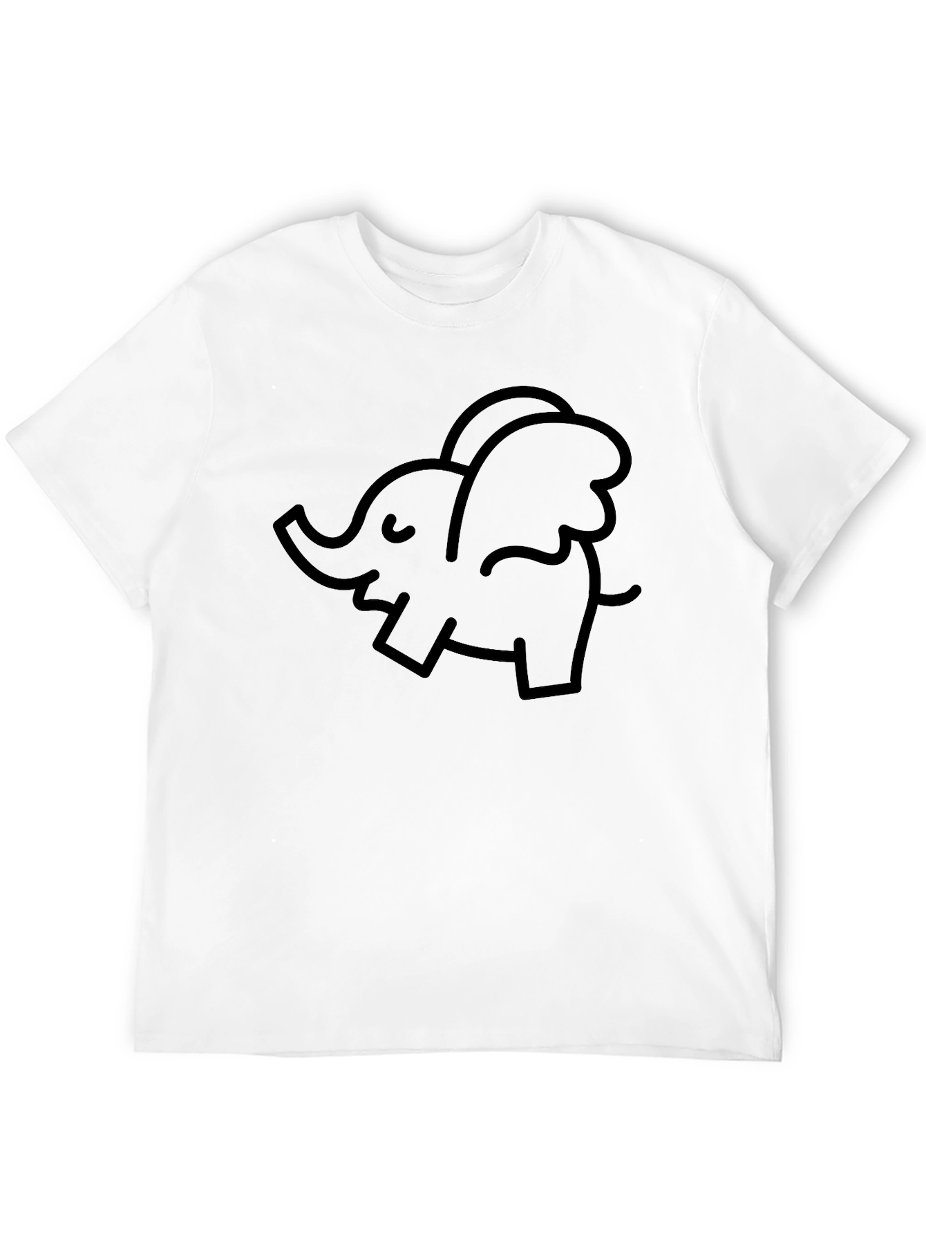 Elephant With Wings Graphic Tee - Unisex
