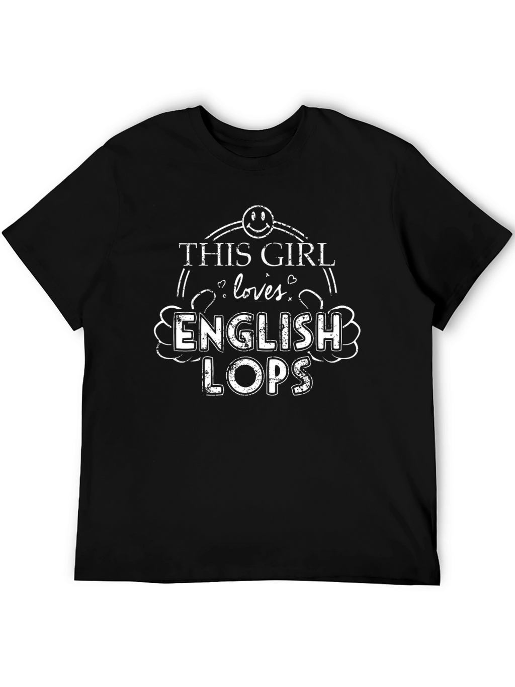 This Girl Loves English Lops T-Shirt