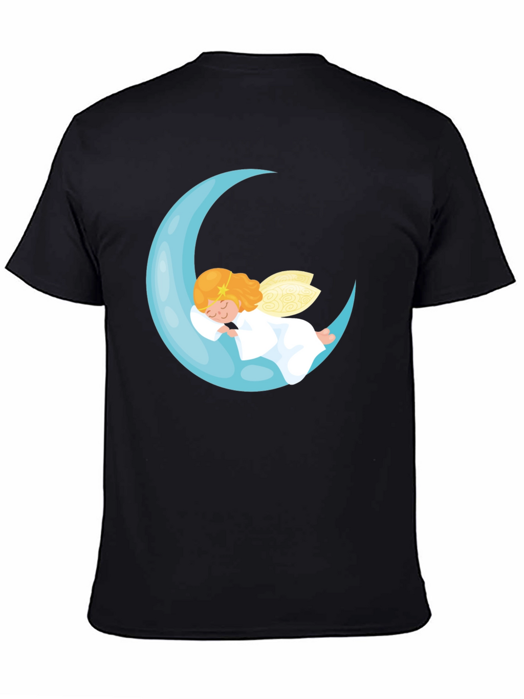 Angel Moon Graphic Tee - Dreamy Comfort