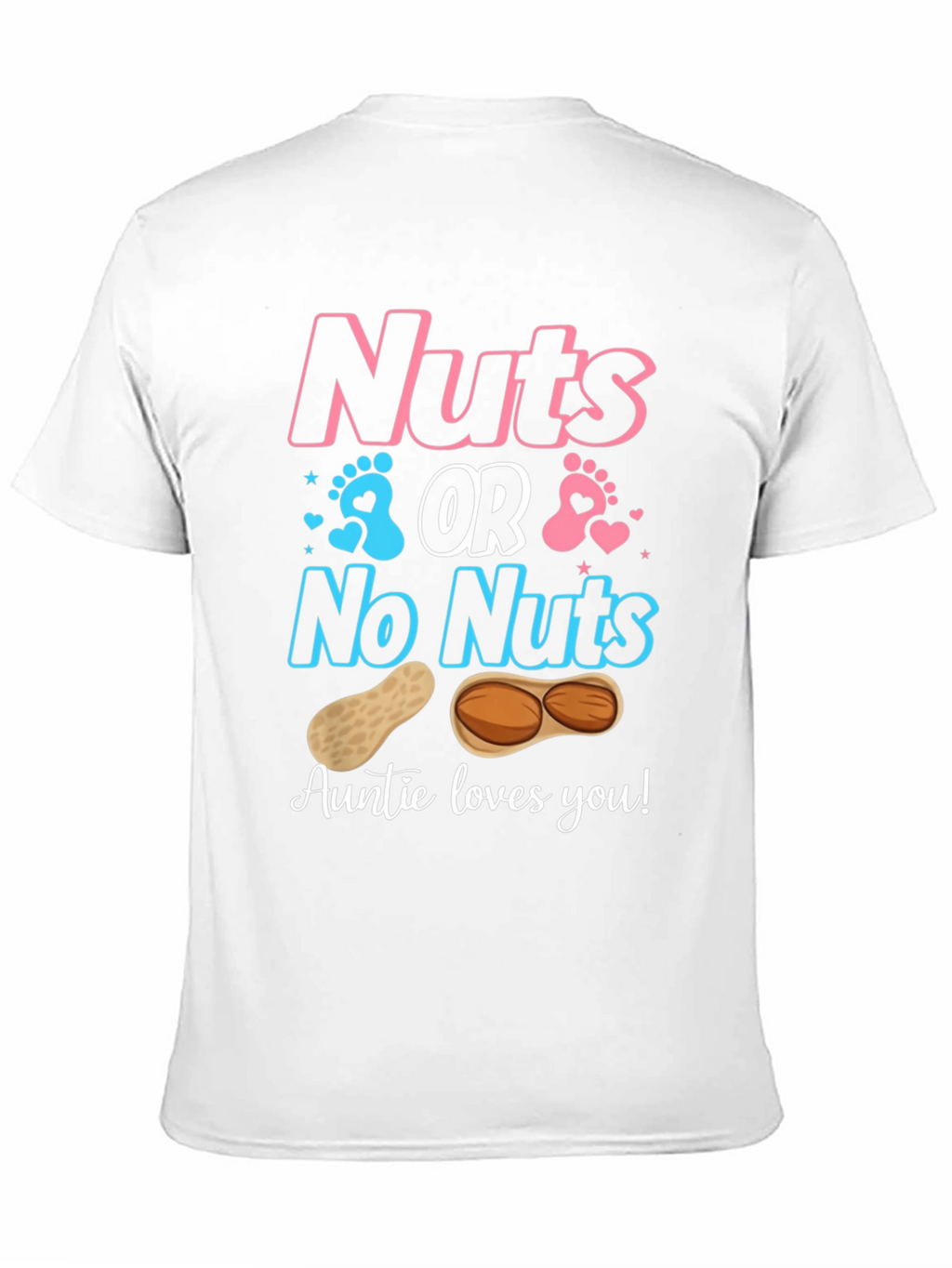 Nuts or No Nuts Gender Reveal T-Shirt