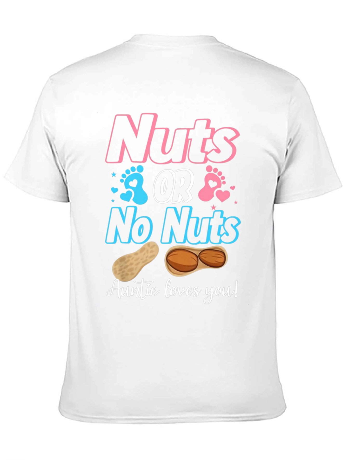 Nuts or No Nuts Gender Reveal T-Shirt