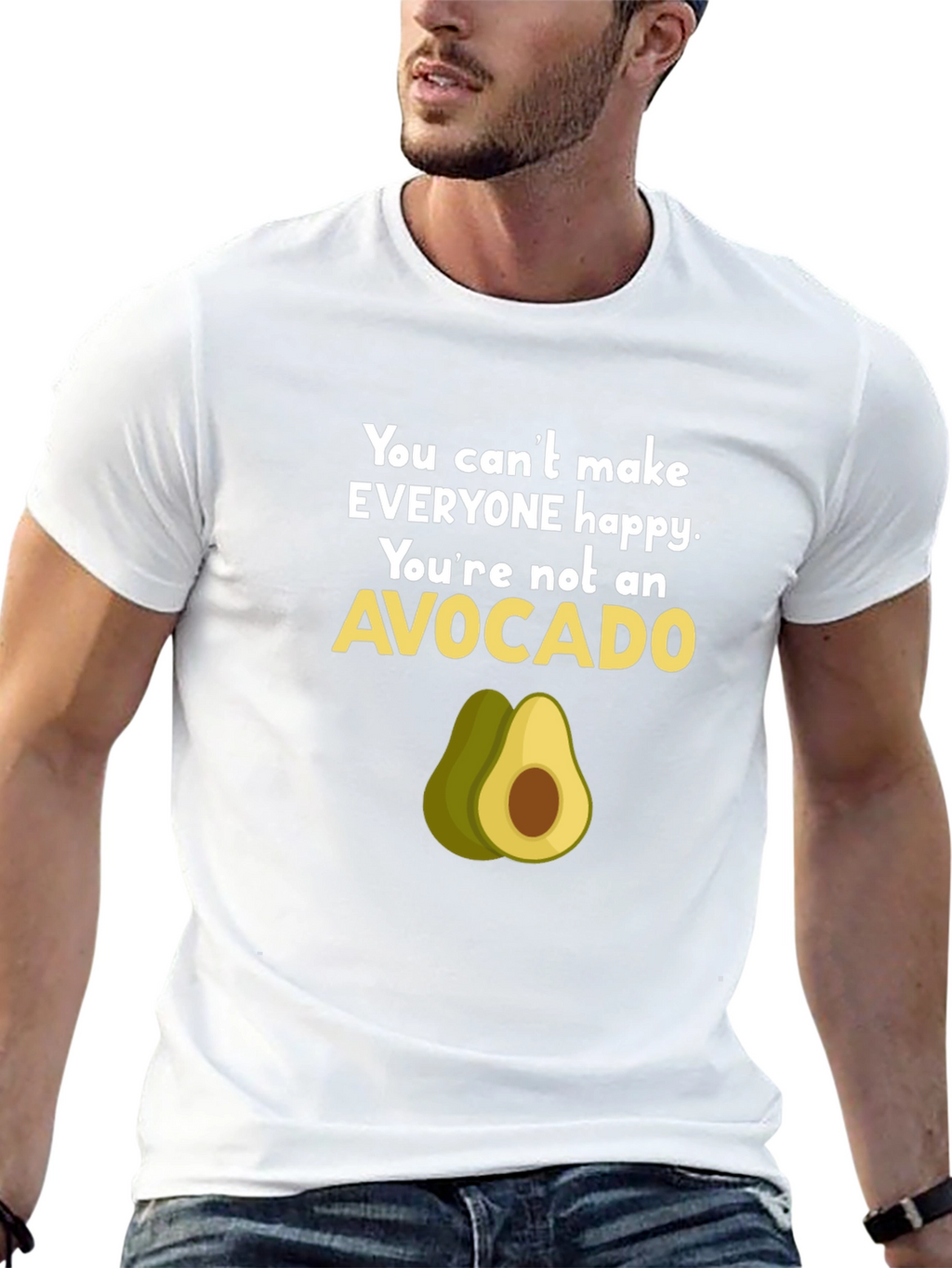 Funny Avocado Graphic T-Shirt - Unisex