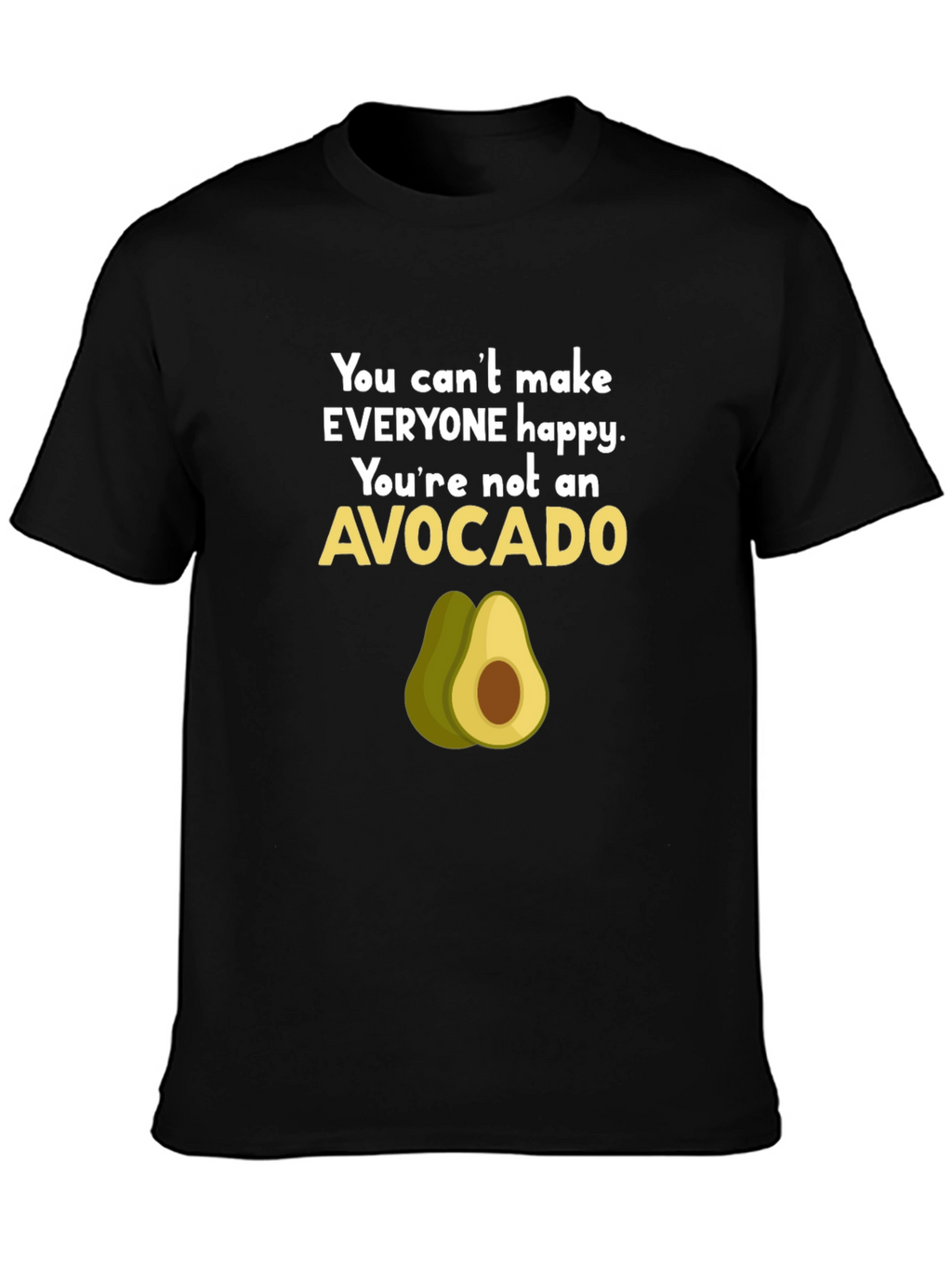 Funny Avocado Graphic T-Shirt - Unisex