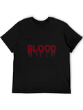 BLOOD Drip Graphic Tee - Halloween Ready