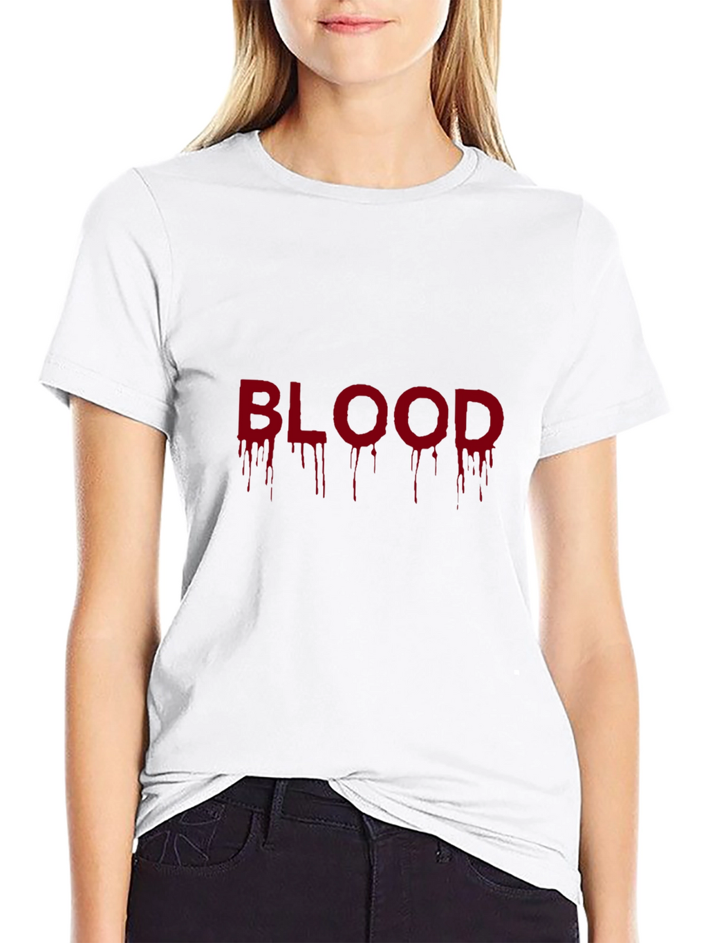 BLOOD Drip Graphic Tee - Halloween Ready