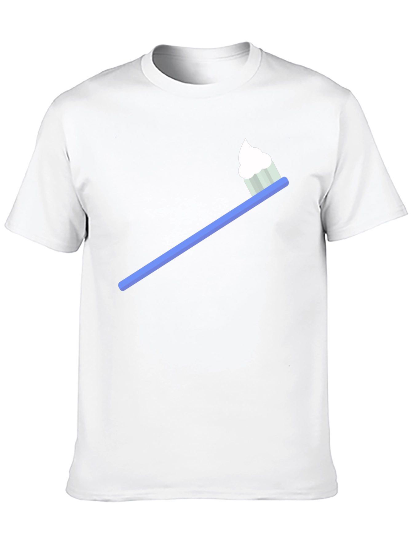 Toothbrush T-Shirt - Quirky Dental Hygiene Tee
