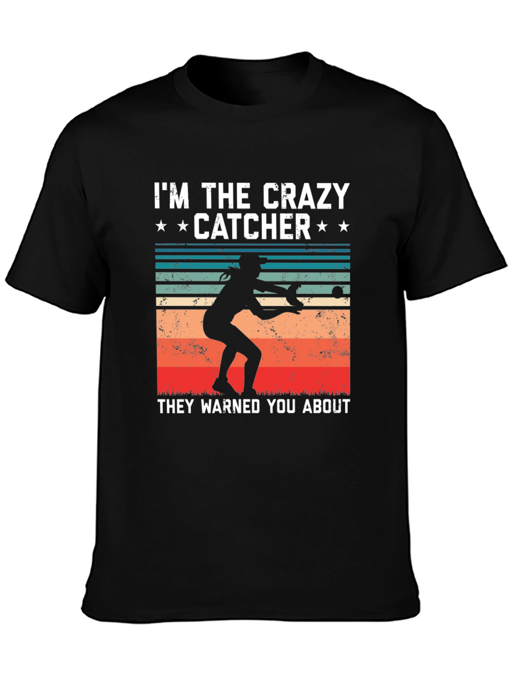 Crazy Catcher Graphic T-Shirt