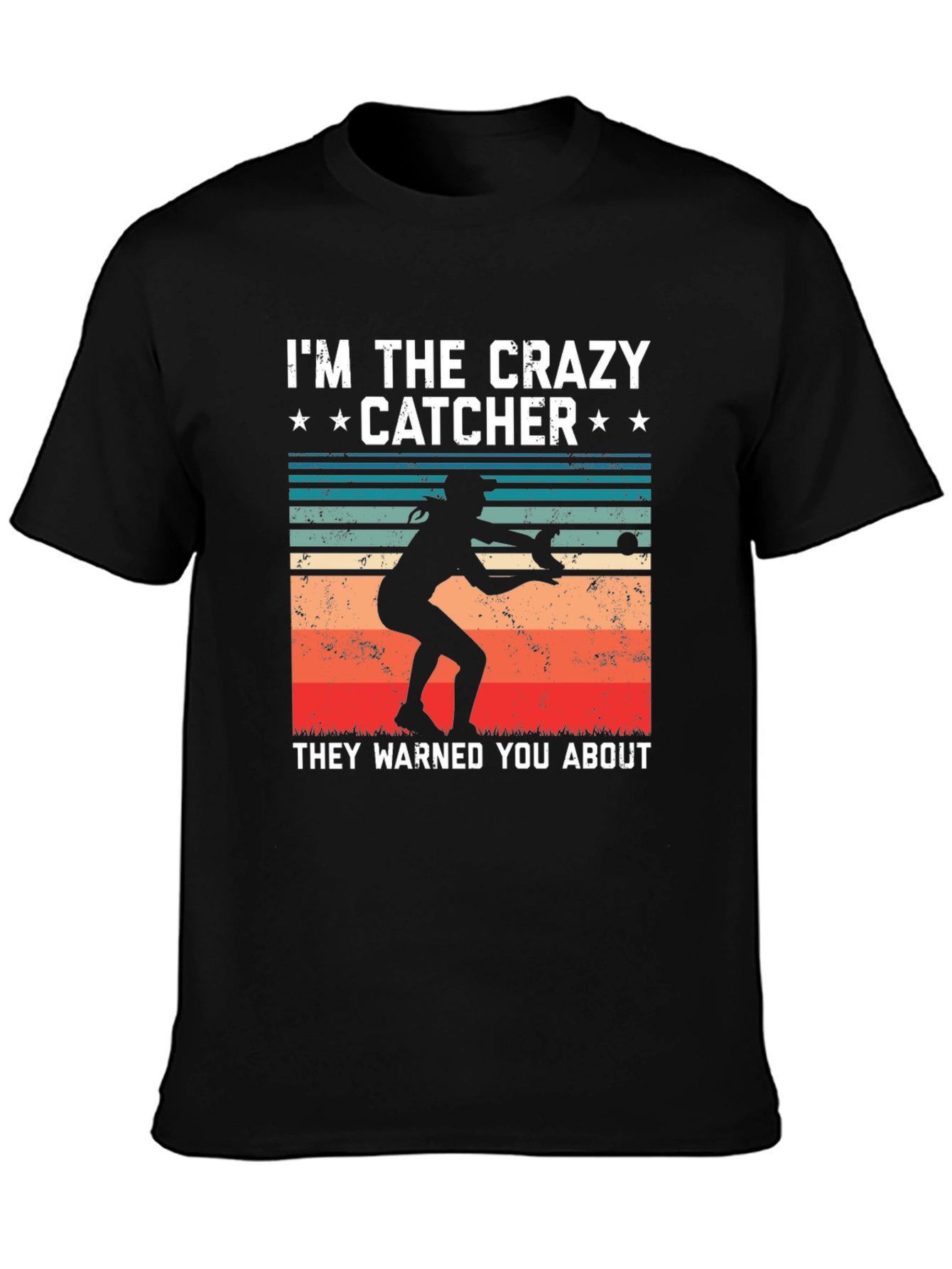 Crazy Catcher Graphic T-Shirt
