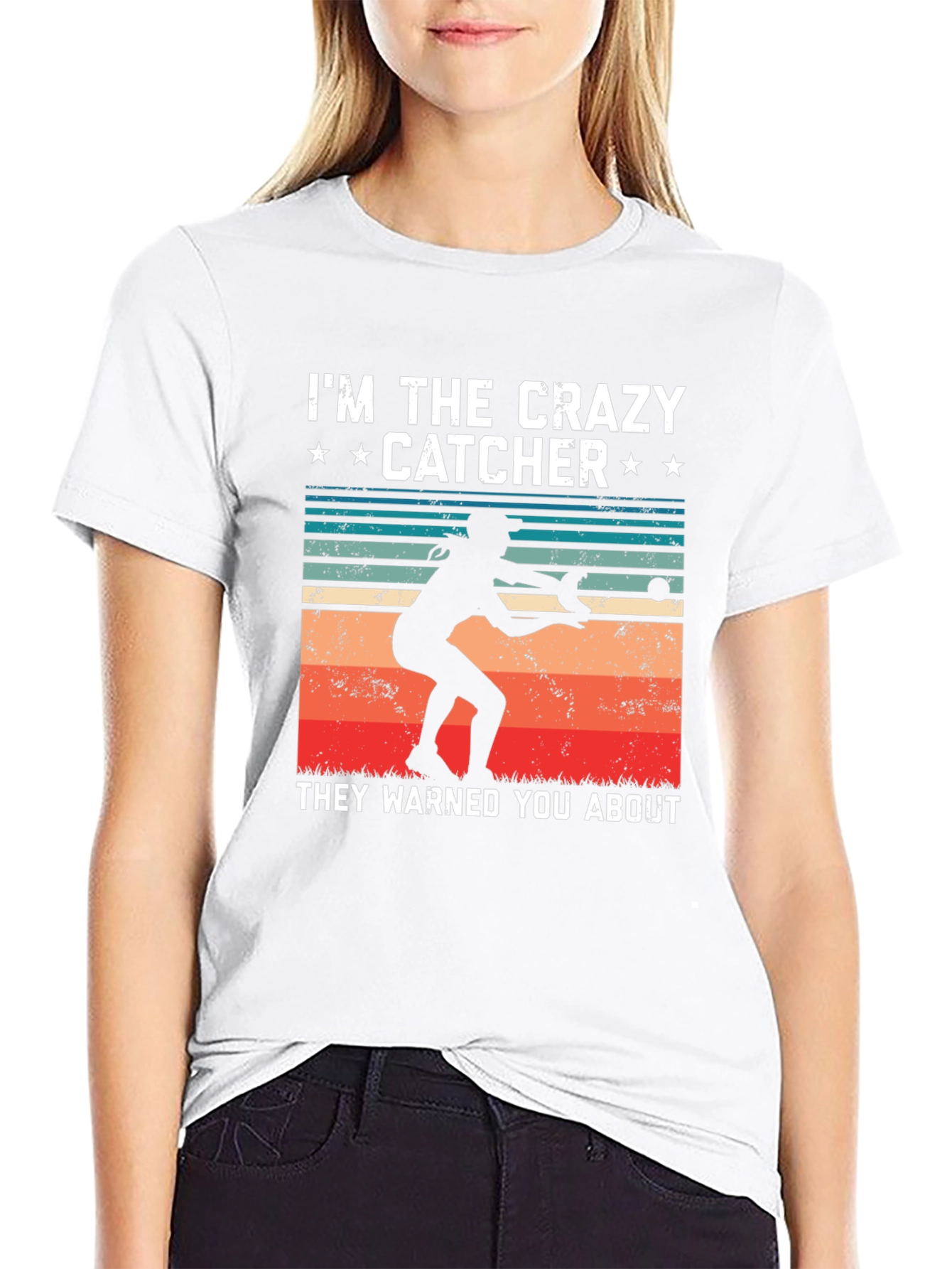 Crazy Catcher Graphic T-Shirt