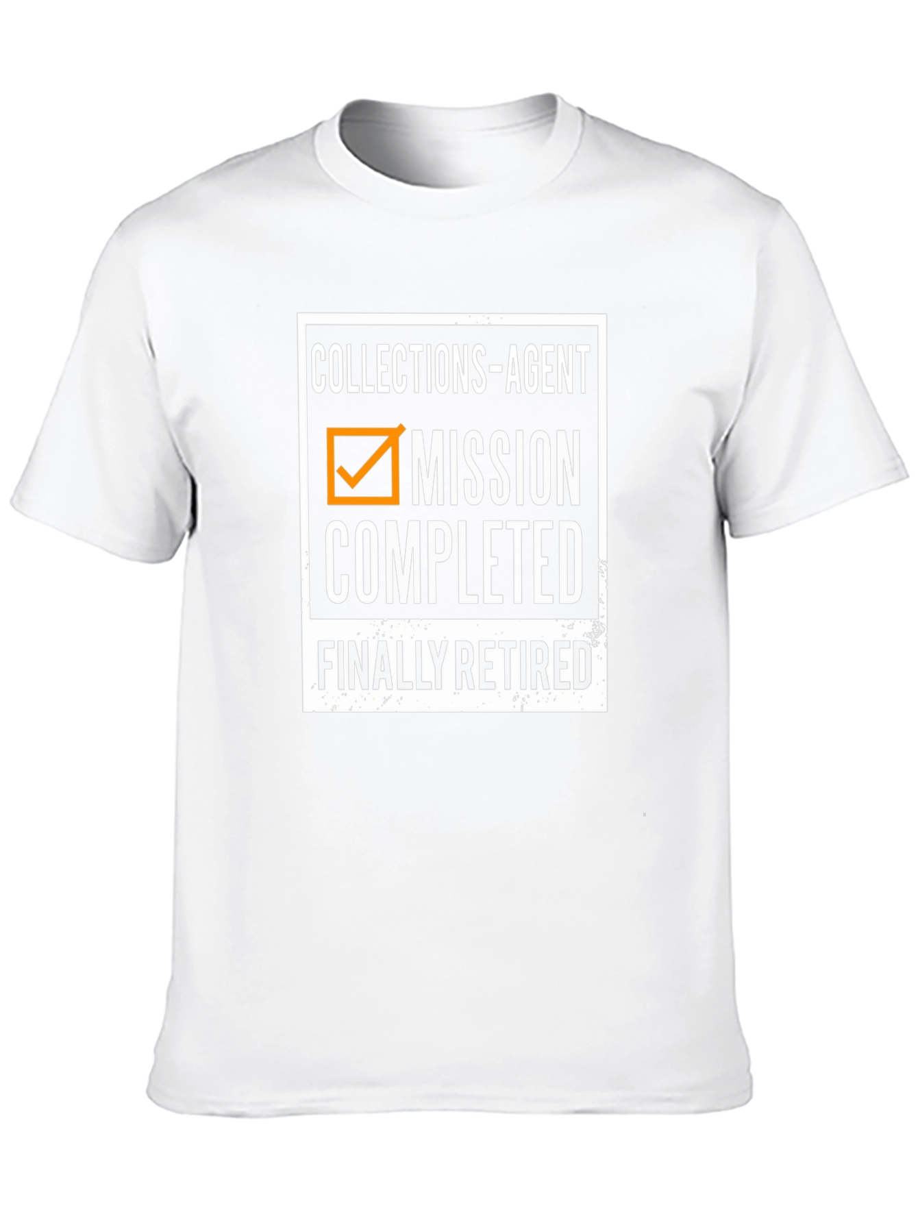 Collections Agent Mission Completed Retired T-Shirt