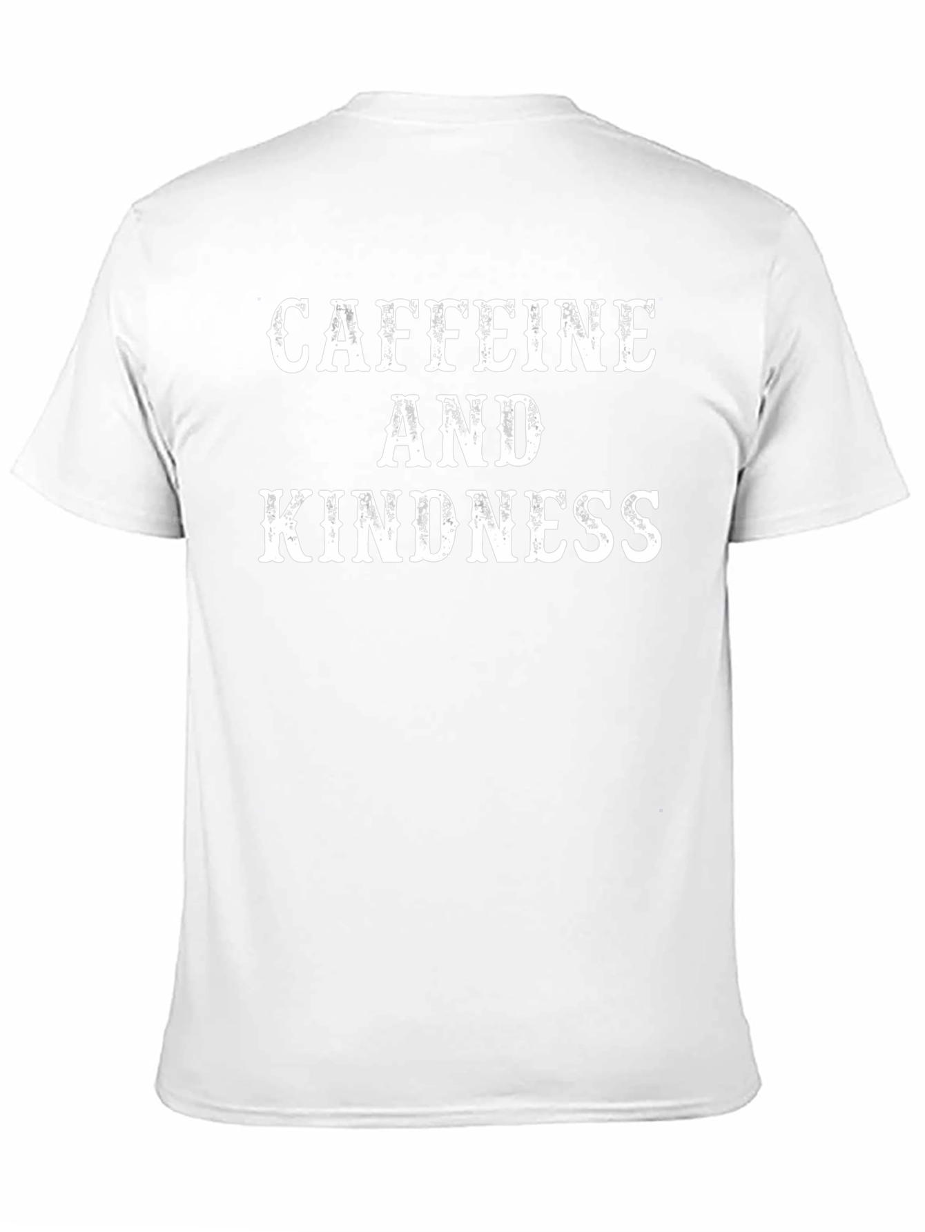 Caffeine and Kindness Graphic Tee - Black