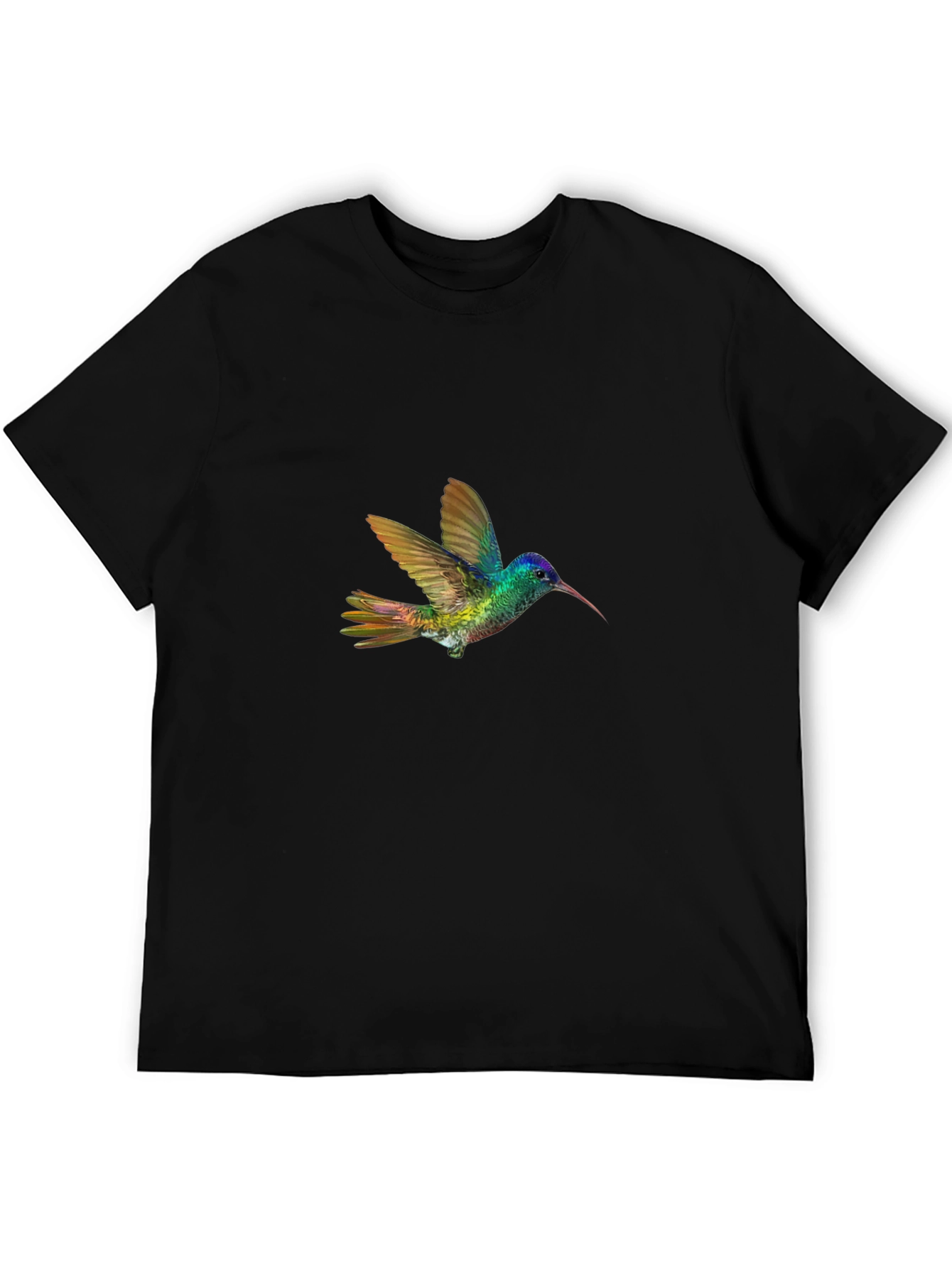 Hummingbird Graphic Black T-Shirt