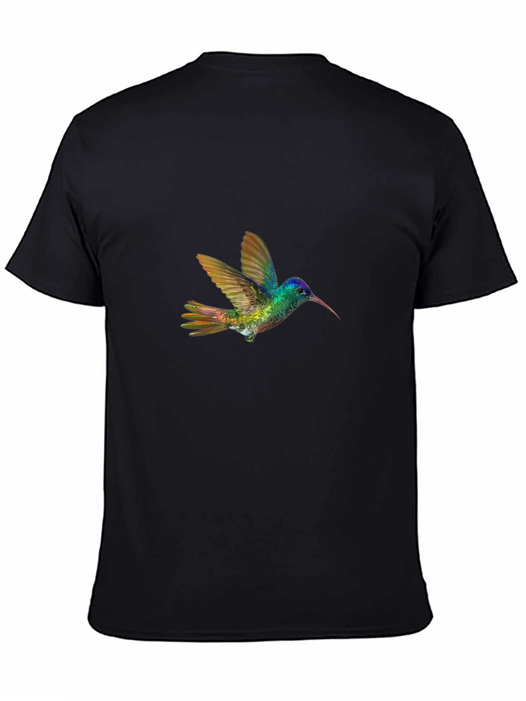 Hummingbird Graphic Black T-Shirt
