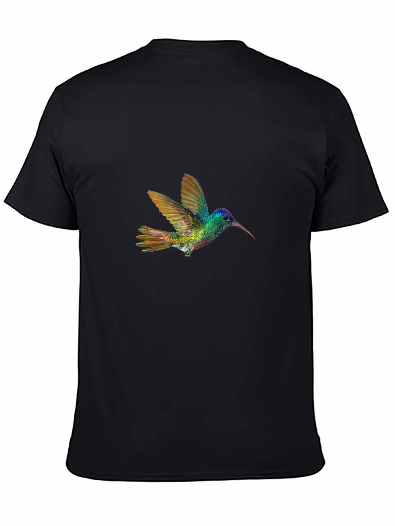 Hummingbird Graphic Black T-Shirt