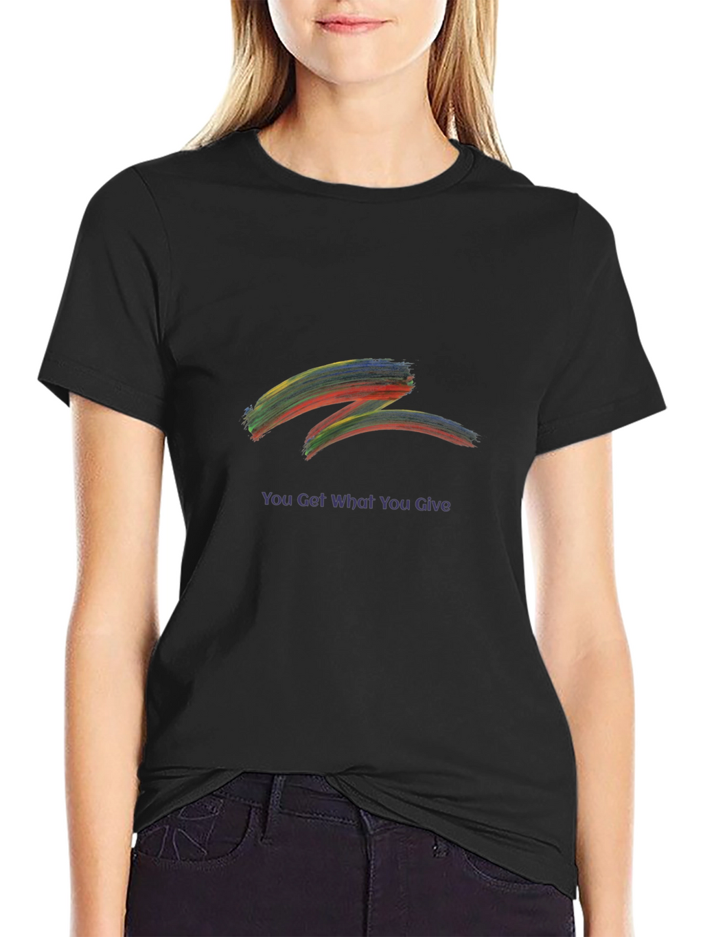 Modern Brushstroke Graphic Tee