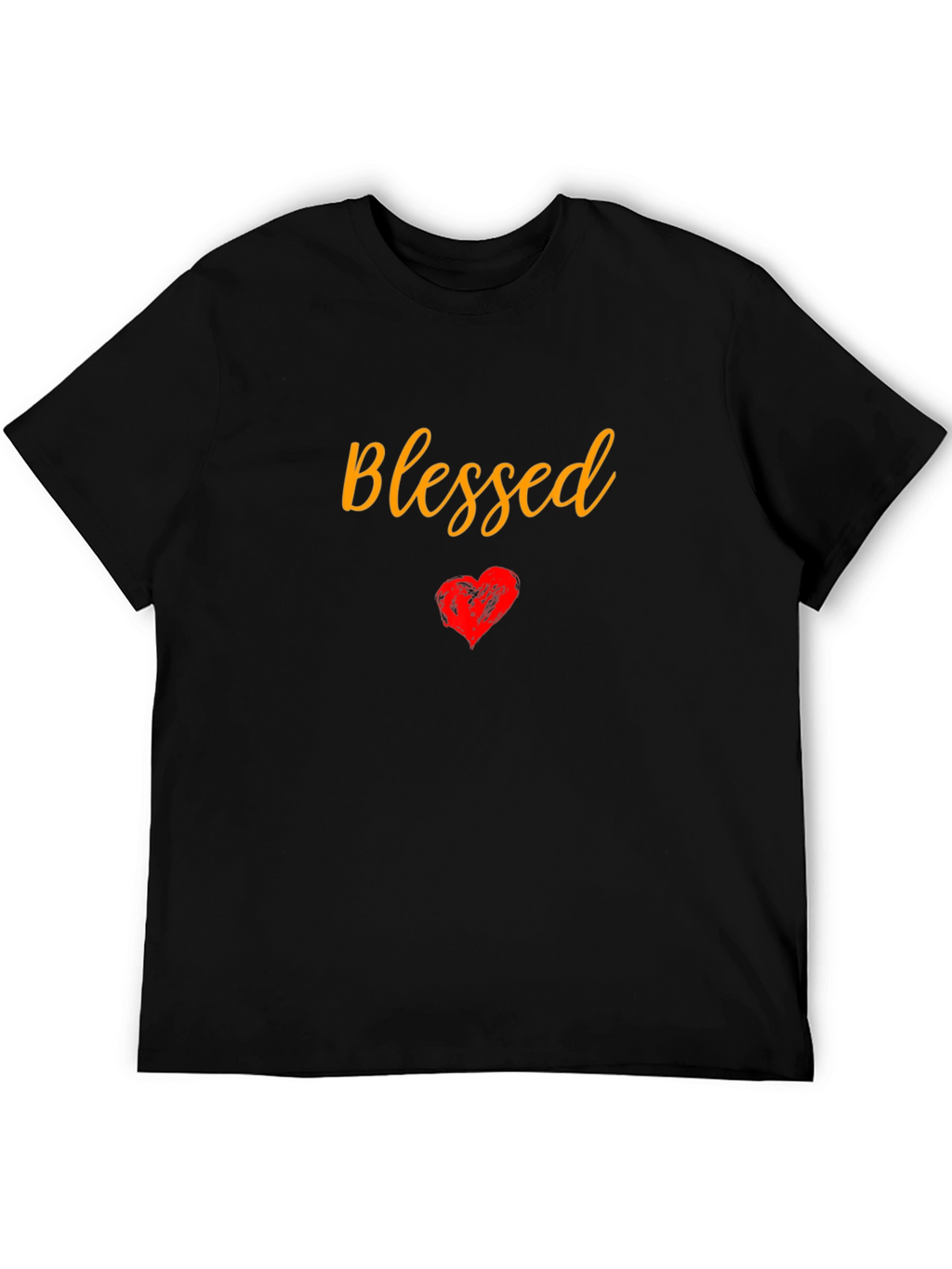 Blessed Heart Graphic Tee - Stylish Comfort