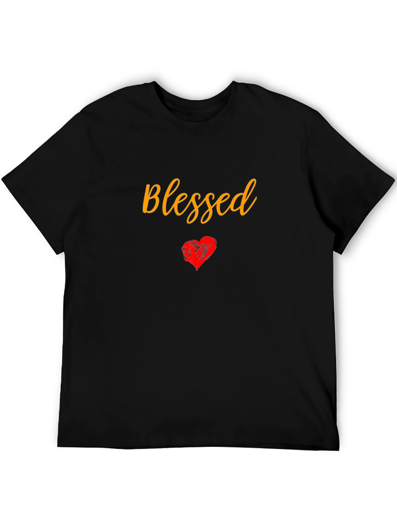 Blessed Heart Graphic Tee - Stylish Comfort