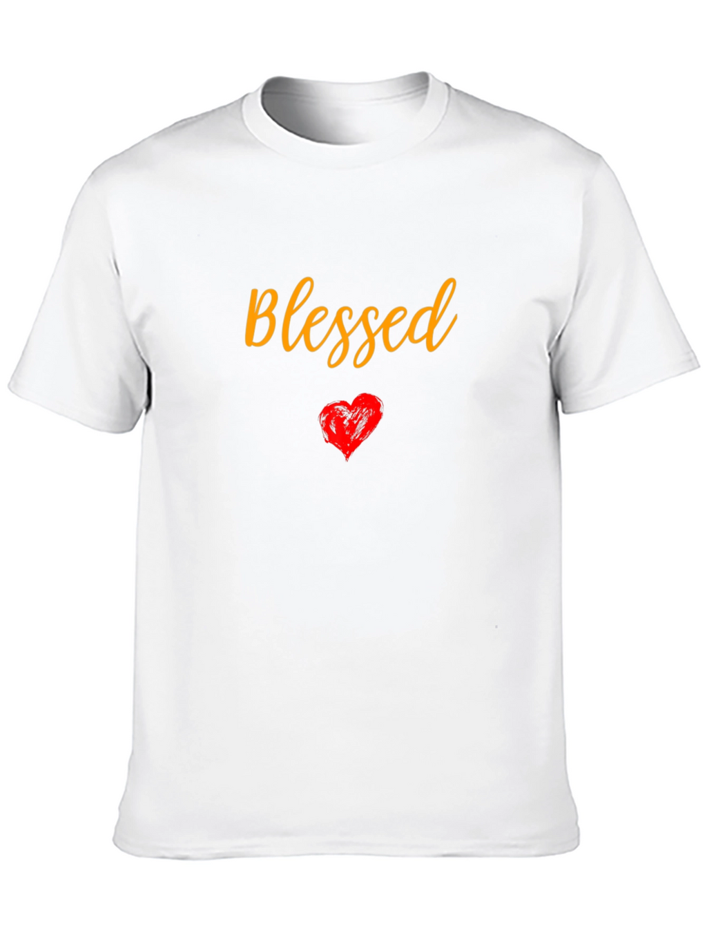 Blessed Heart Graphic Tee - Stylish Comfort