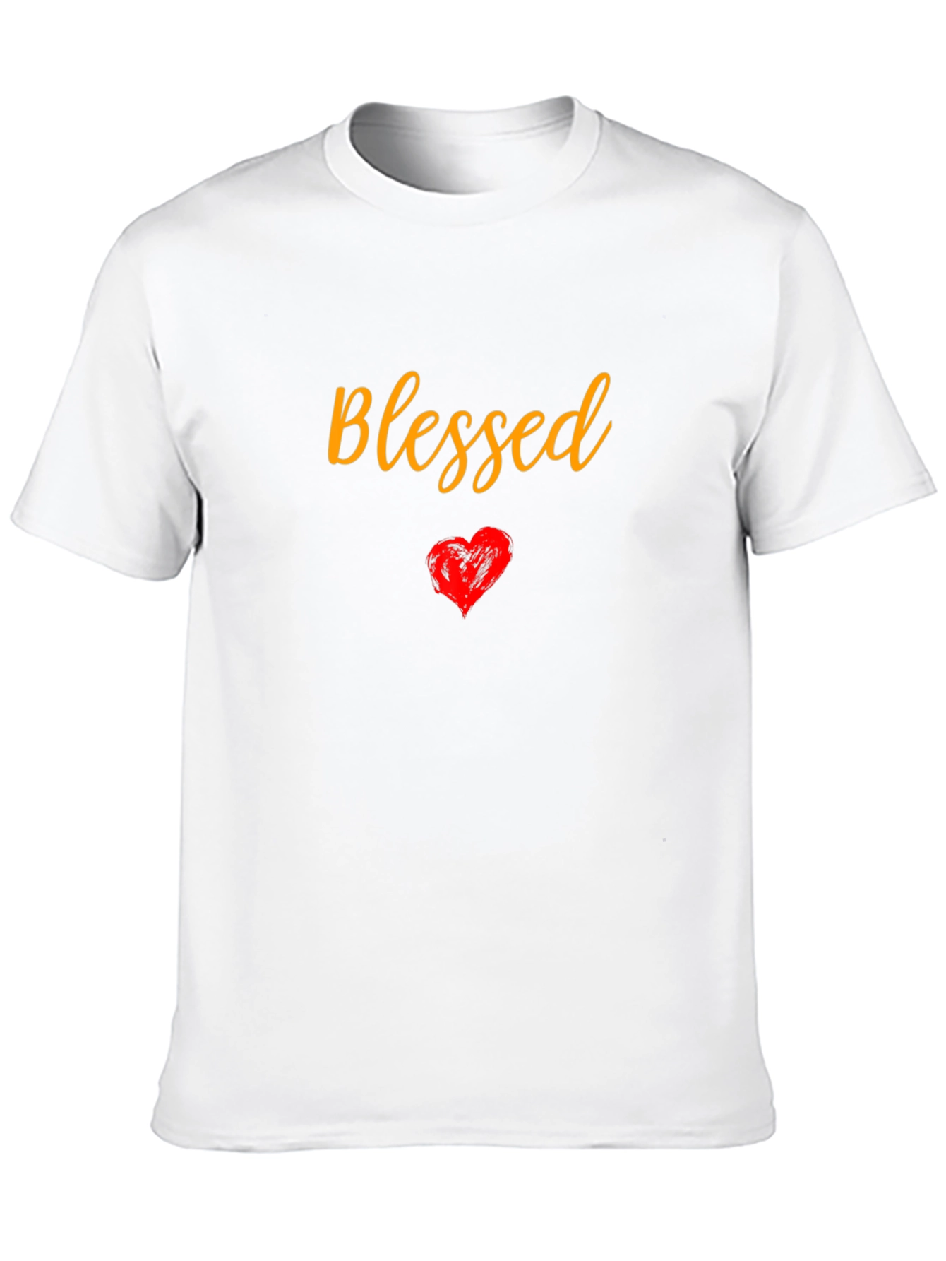 Blessed Heart Graphic Tee - Stylish Comfort