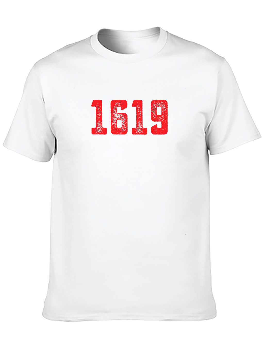 1619 Graphic Tee - Black Cotton Blend