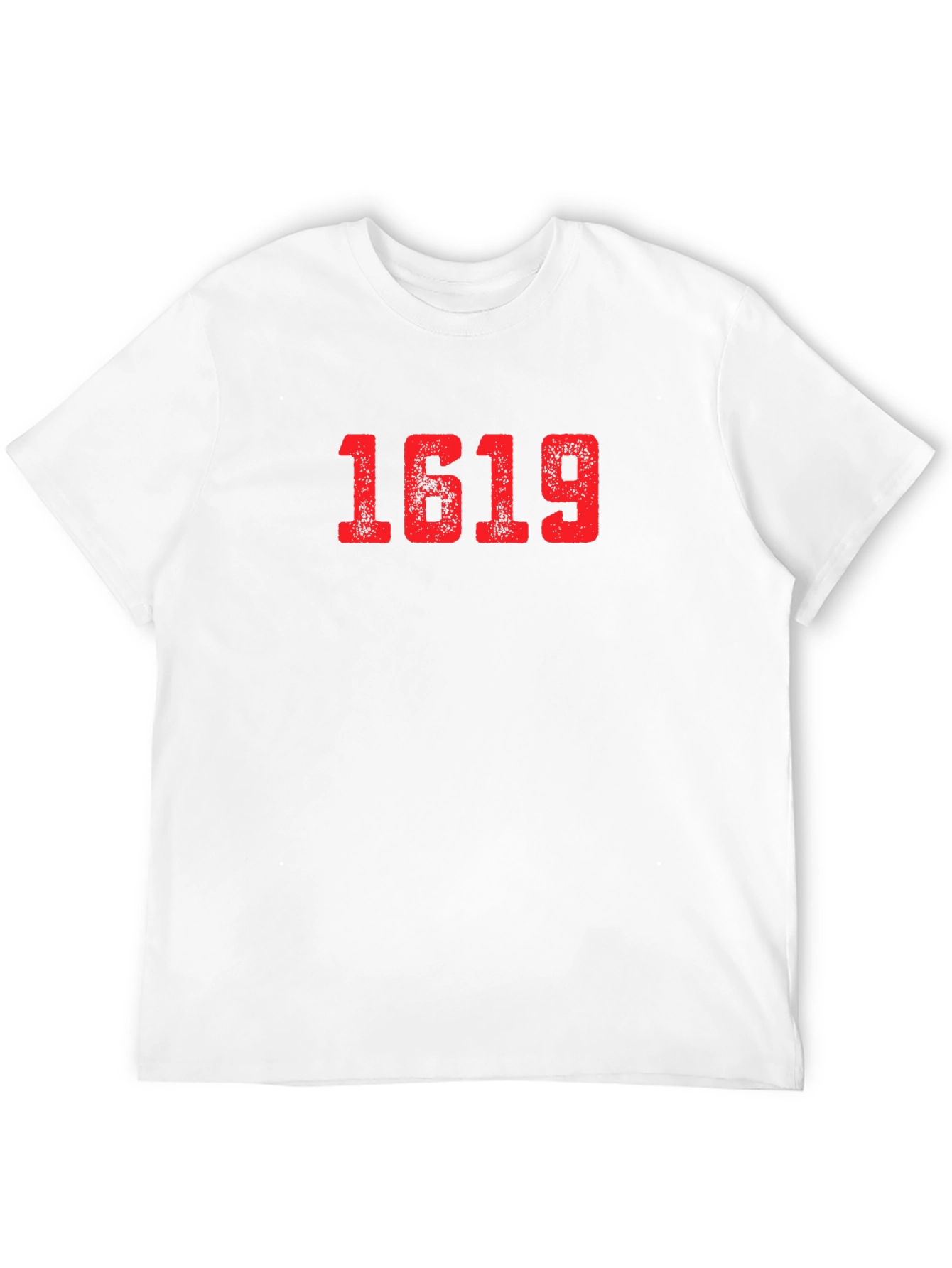 1619 Graphic Tee - Black Cotton Blend