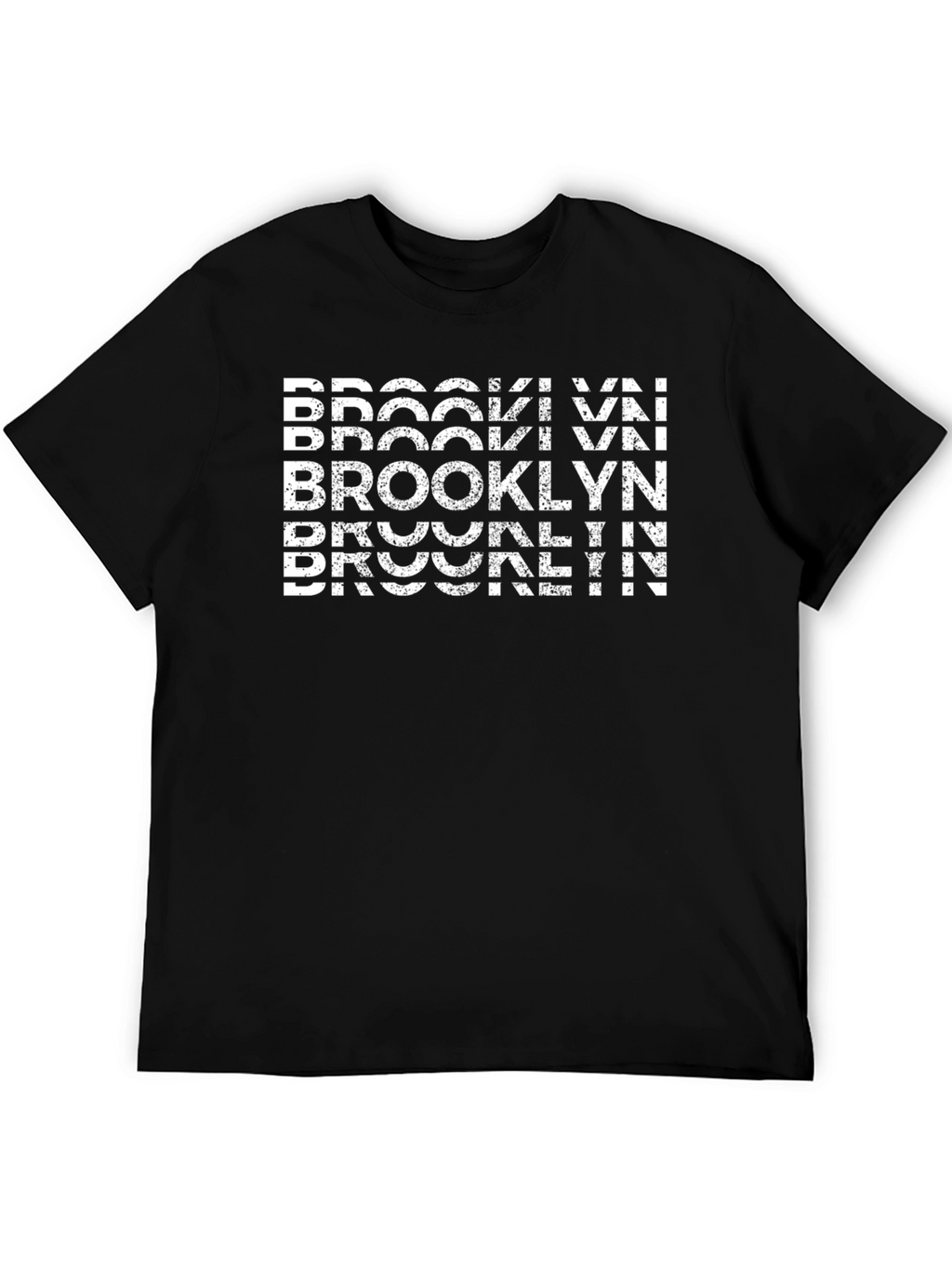 Brooklyn Graphic Print Black T-Shirt