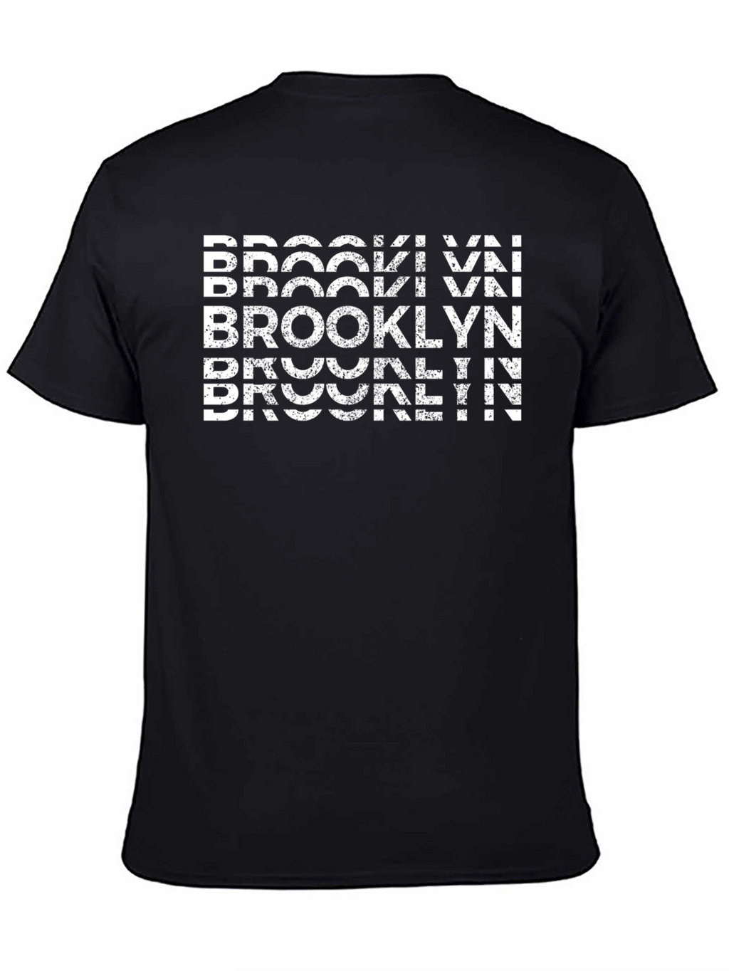 Brooklyn Graphic Print Black T-Shirt