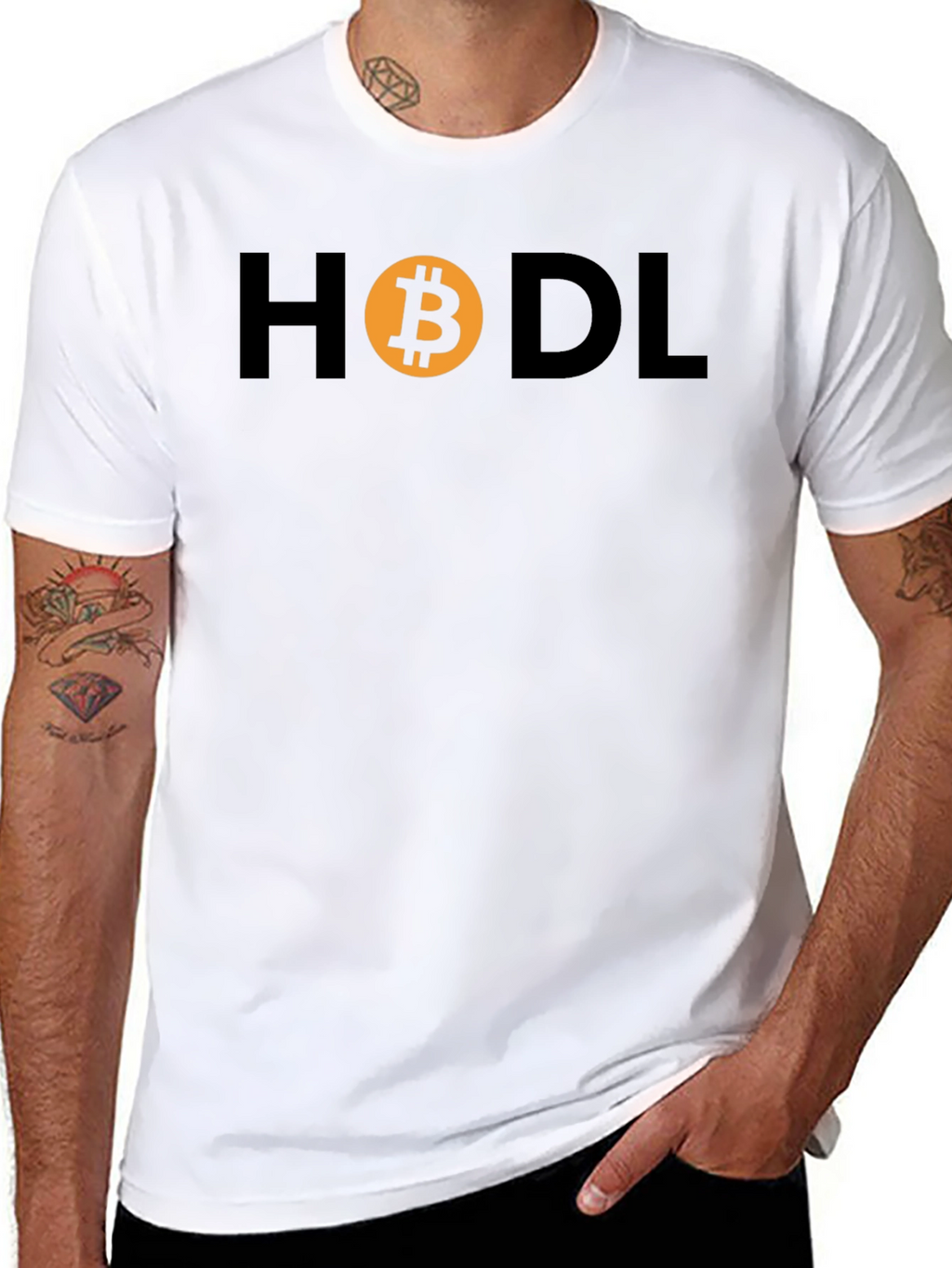 HODL Bitcoin T-Shirt - Crypto Currency Tee