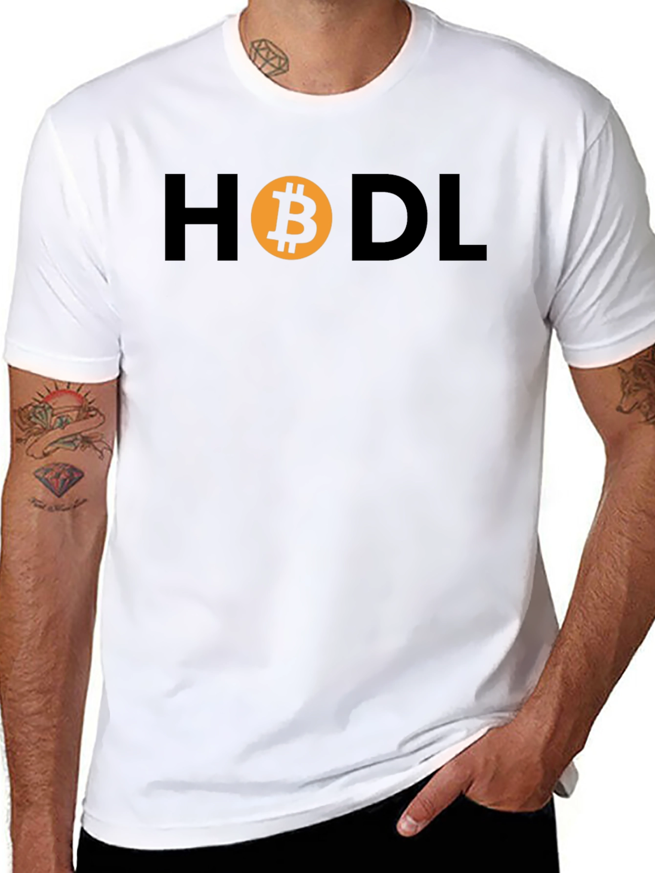 HODL Bitcoin T-Shirt - Crypto Currency Tee