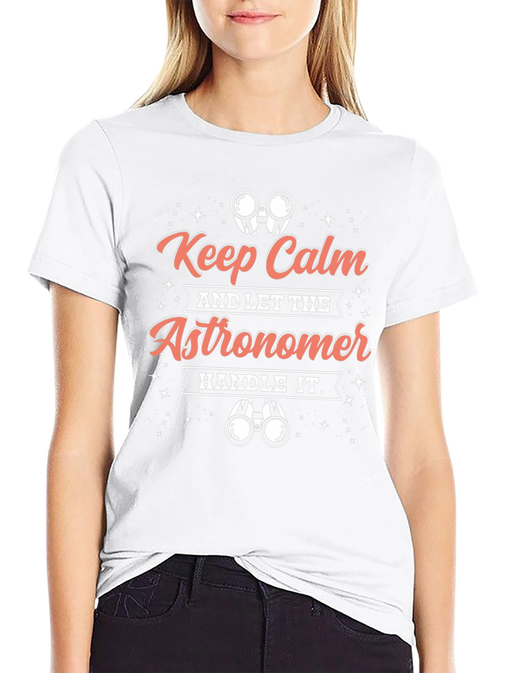 Keep Calm Astronomer T-Shirt - Unique Astronomy Gift