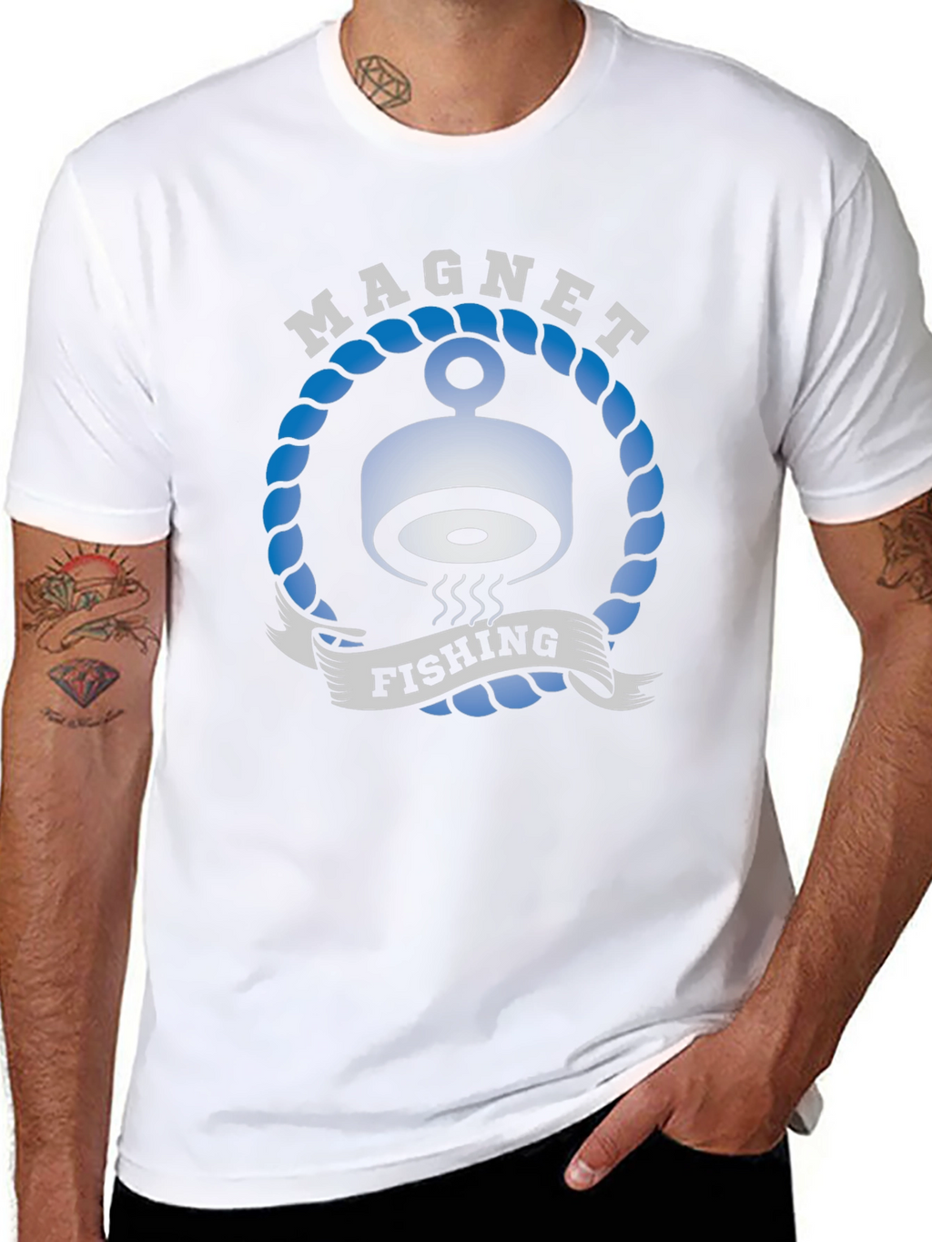 Magnet Fishing T-Shirt - Cool Hobby Tee