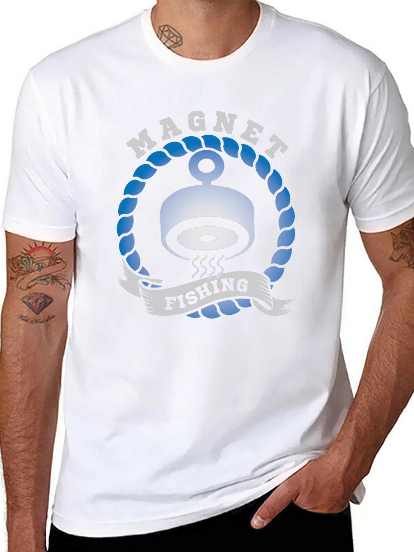 Magnet Fishing T-Shirt - Cool Hobby Tee