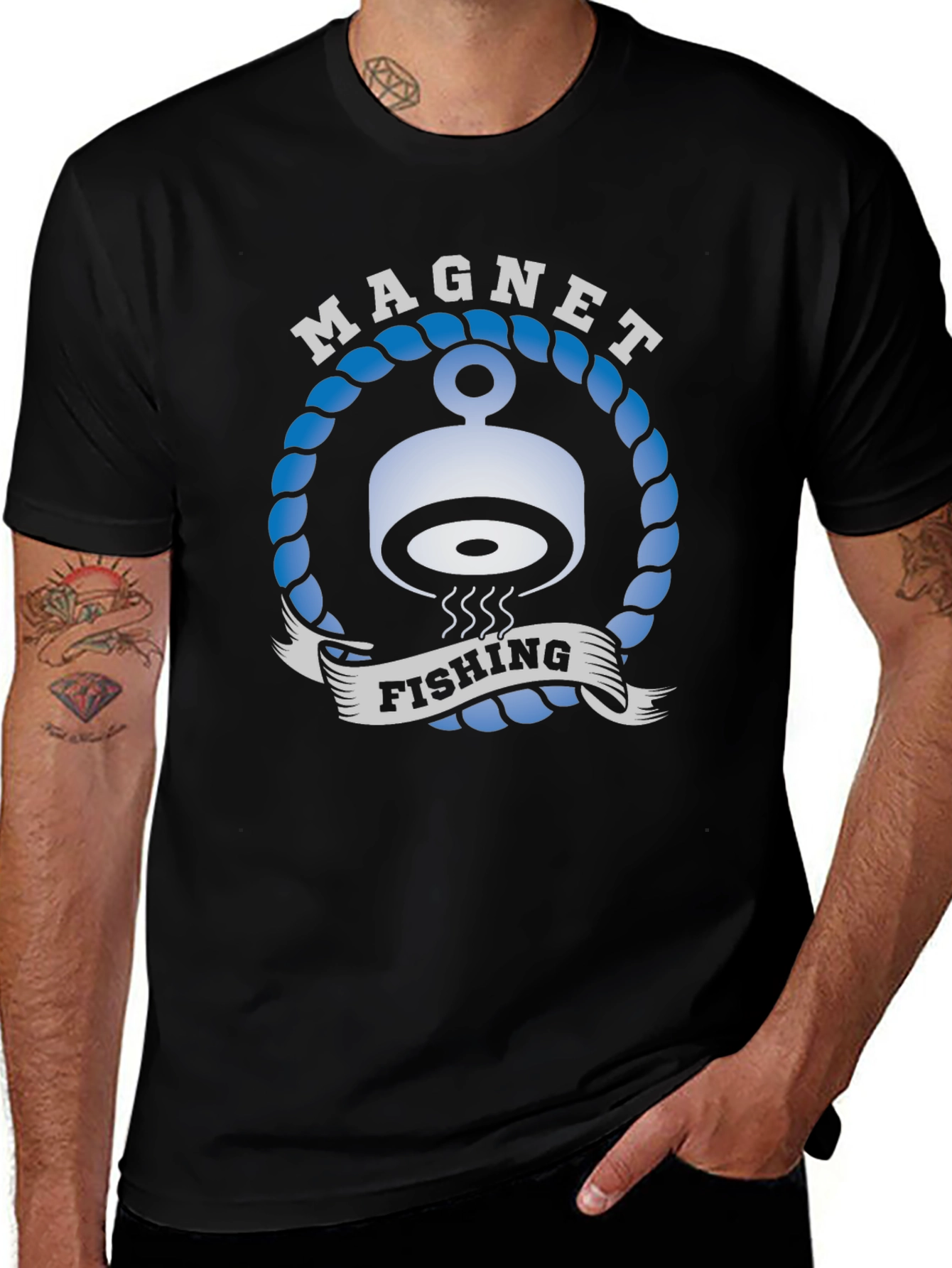 Magnet Fishing T-Shirt - Cool Hobby Tee