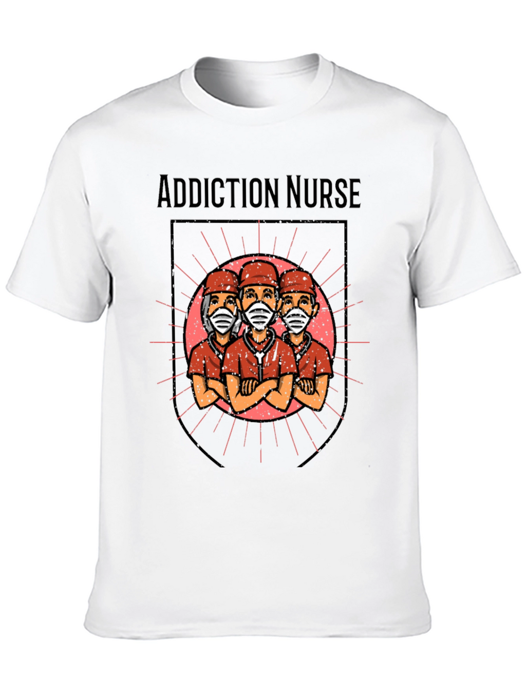 Addiction Nurse Graphic T-Shirt