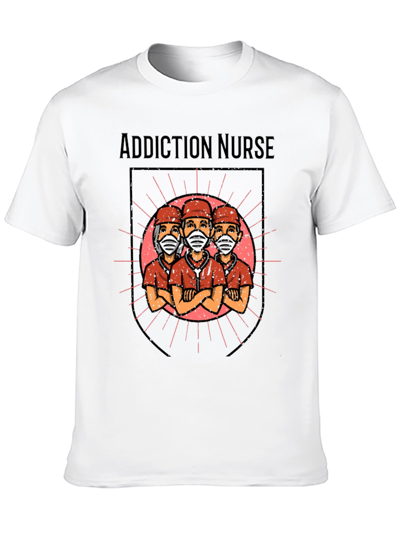 Addiction Nurse Graphic T-Shirt