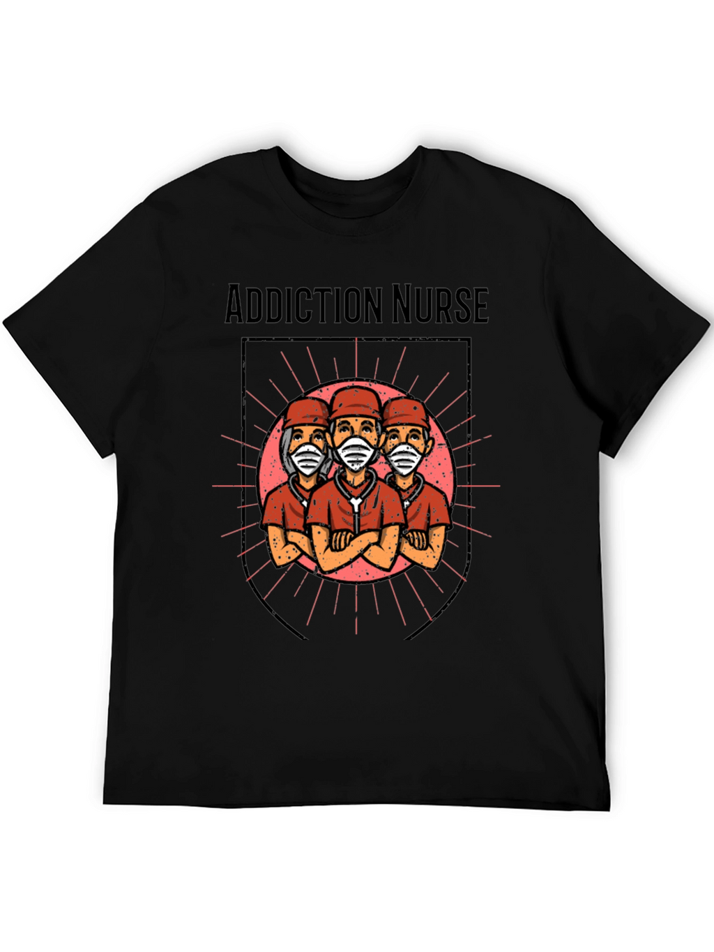 Addiction Nurse Graphic T-Shirt