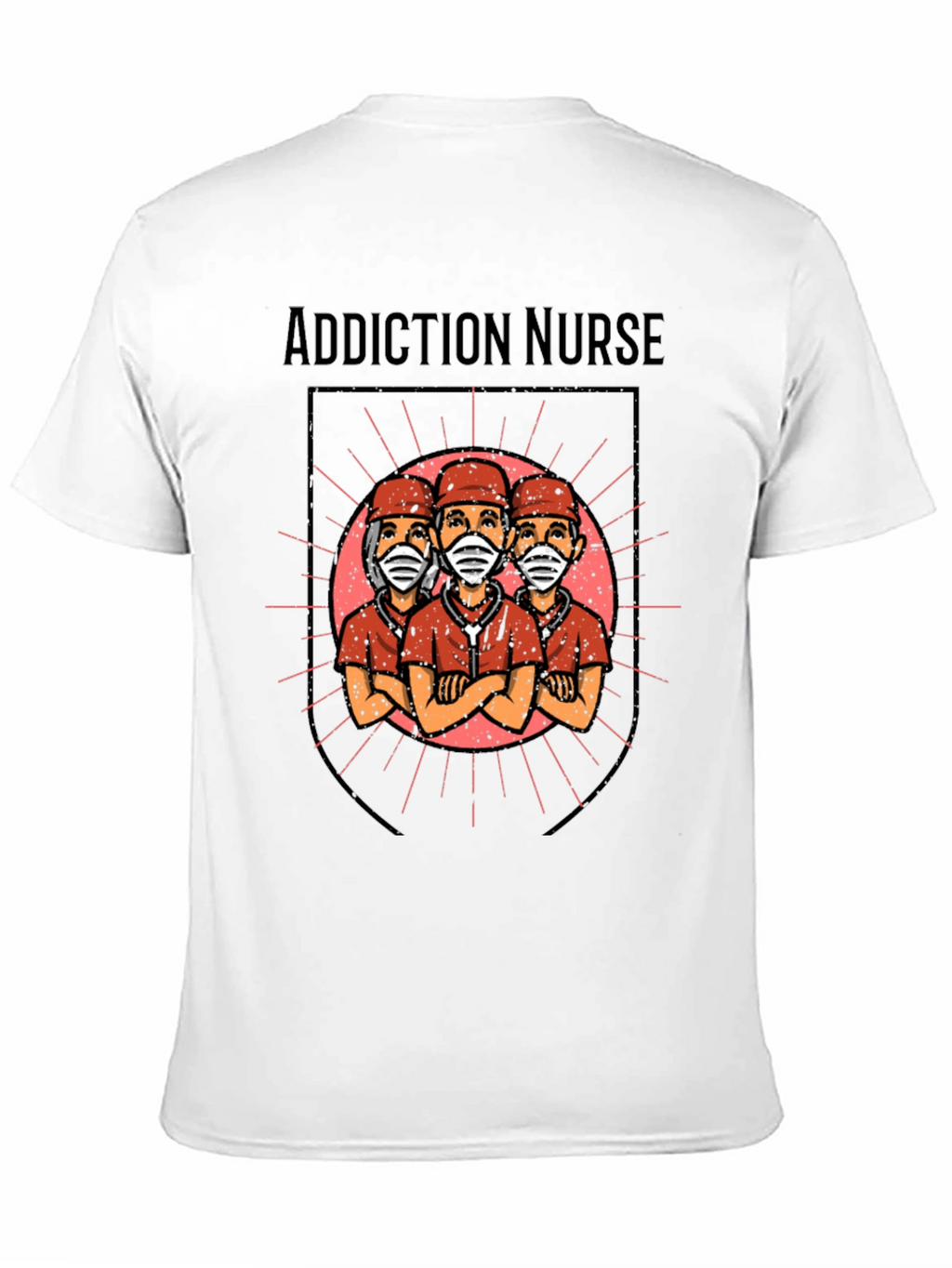 Addiction Nurse Graphic T-Shirt