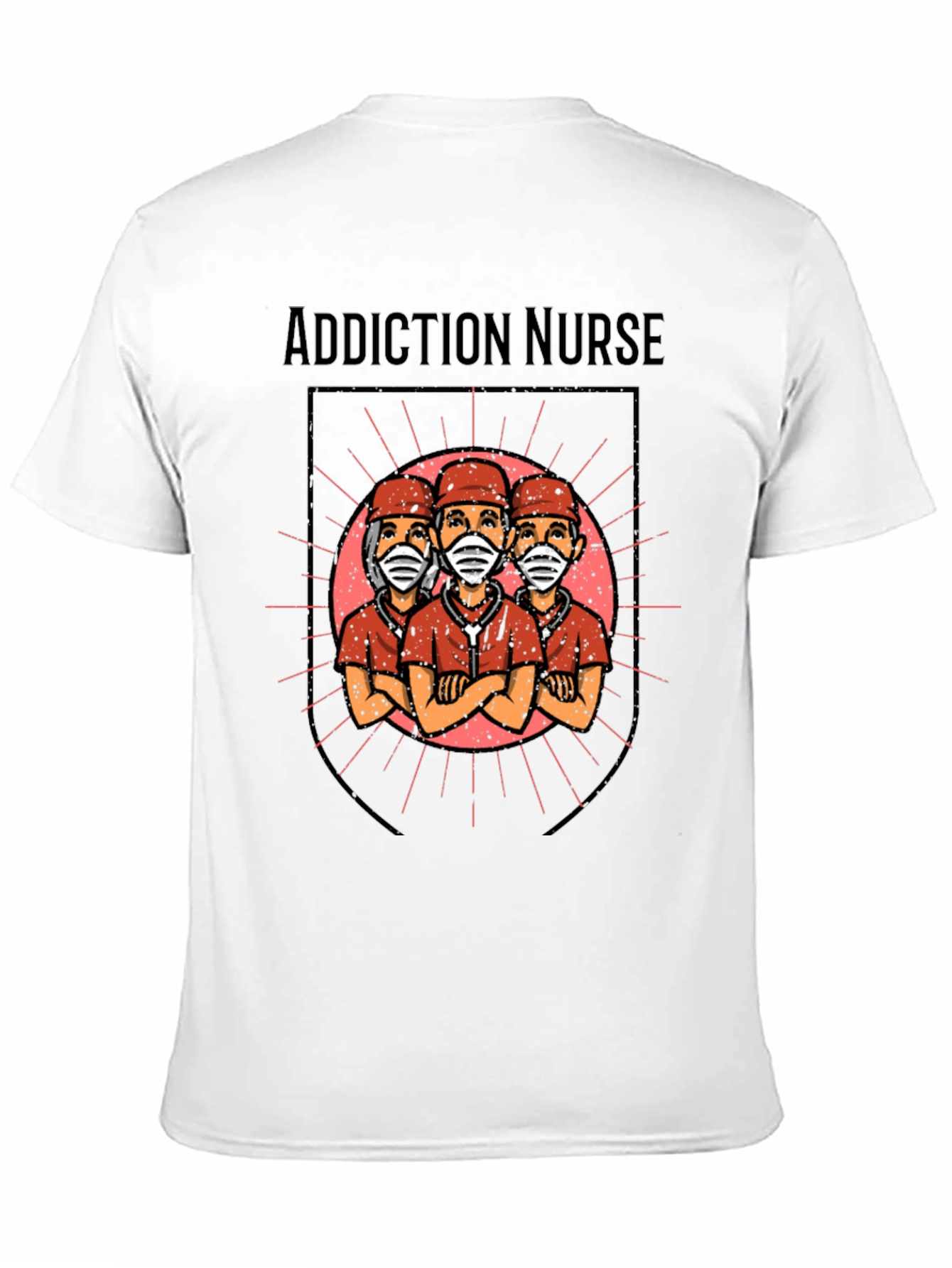 Addiction Nurse Graphic T-Shirt
