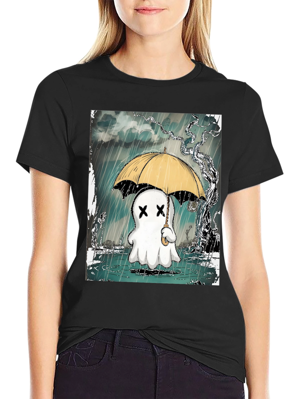 Rainy Ghost T-Shirt