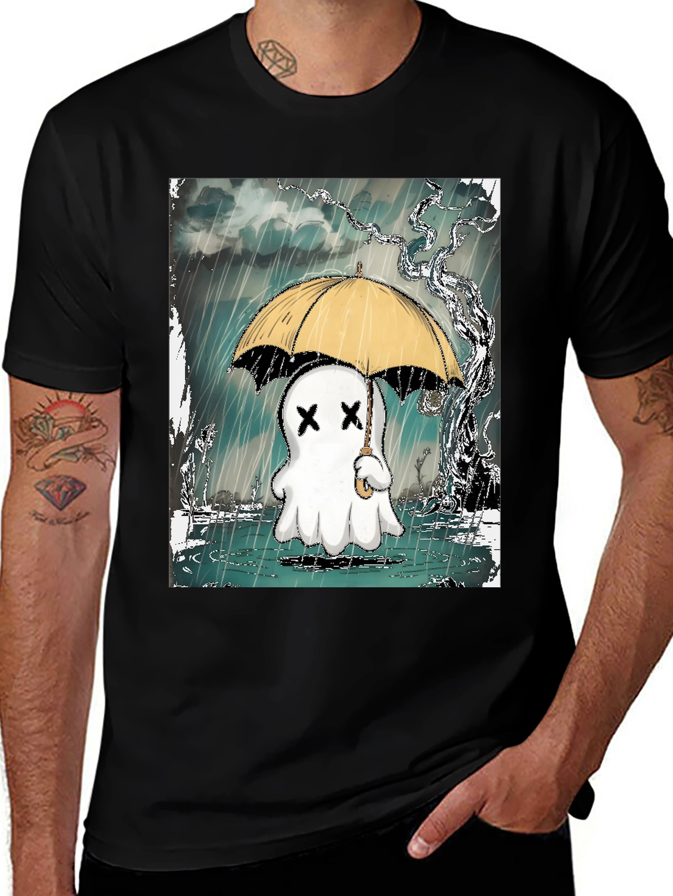 Rainy Ghost T-Shirt