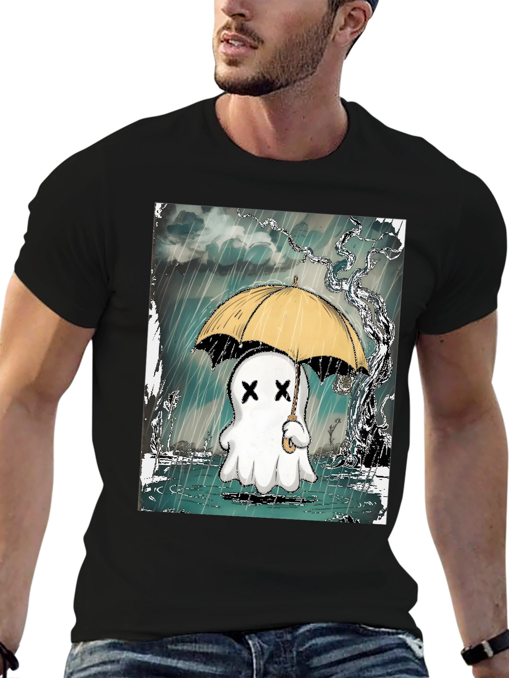 Rainy Ghost T-Shirt