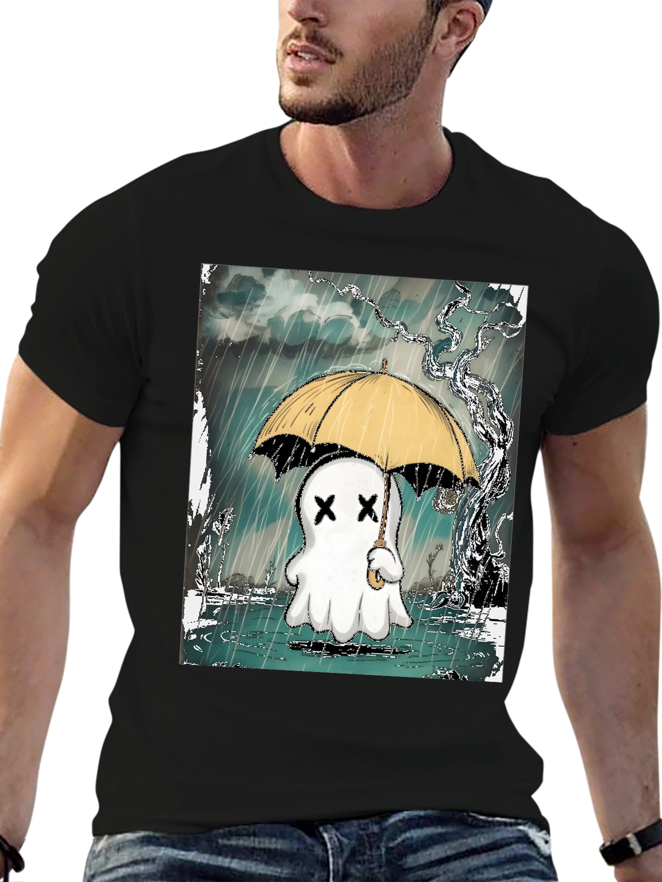 Rainy Ghost T-Shirt