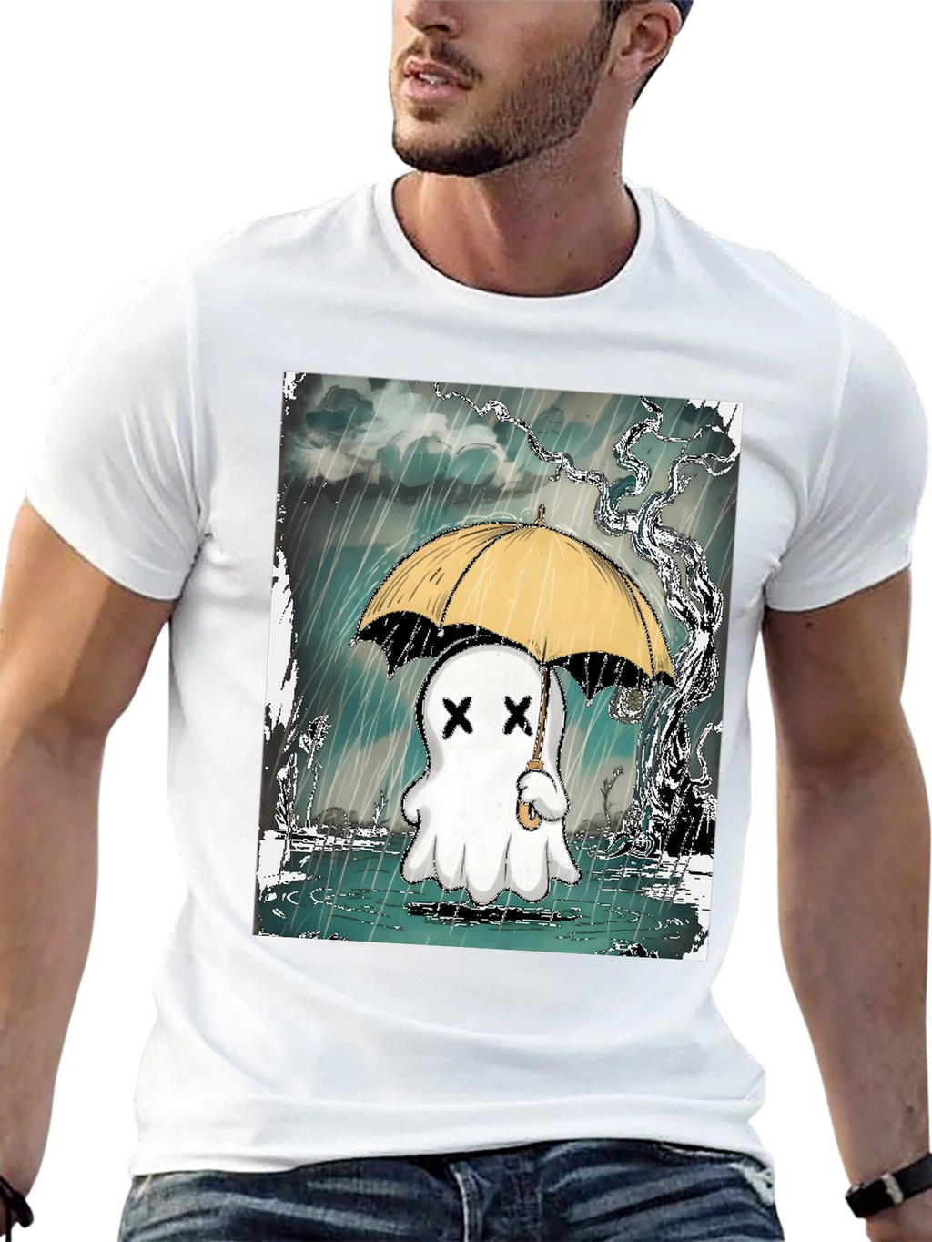 Rainy Ghost T-Shirt