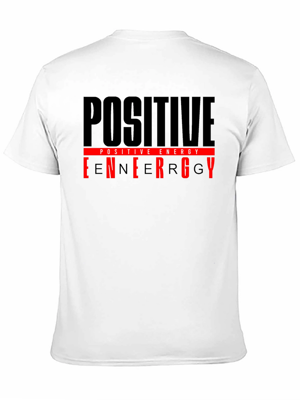 Positive Energy Black Graphic T-Shirt