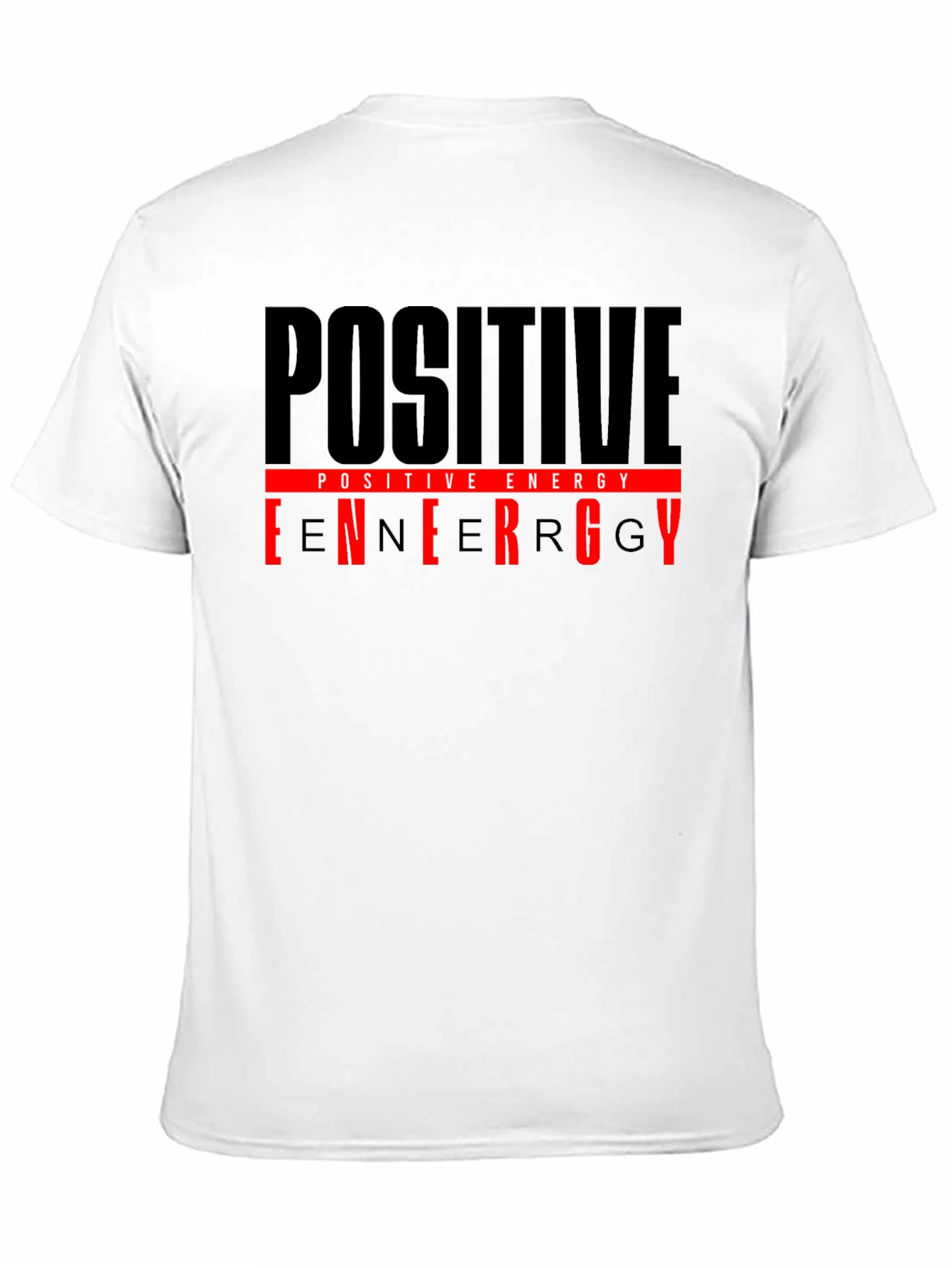 Positive Energy Black Graphic T-Shirt