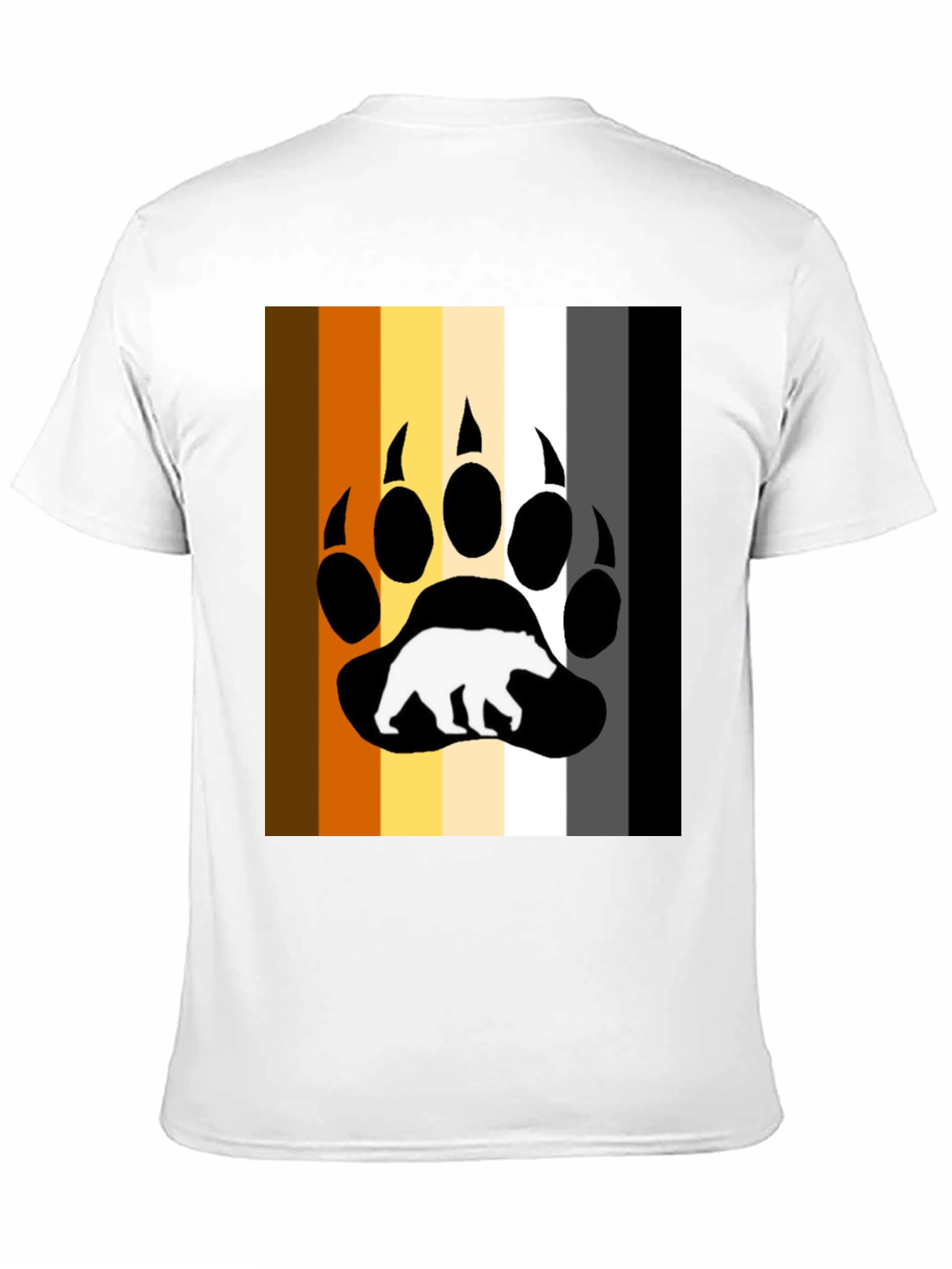 Bear Pride T-Shirt - Claw Print Gay Interest Tee